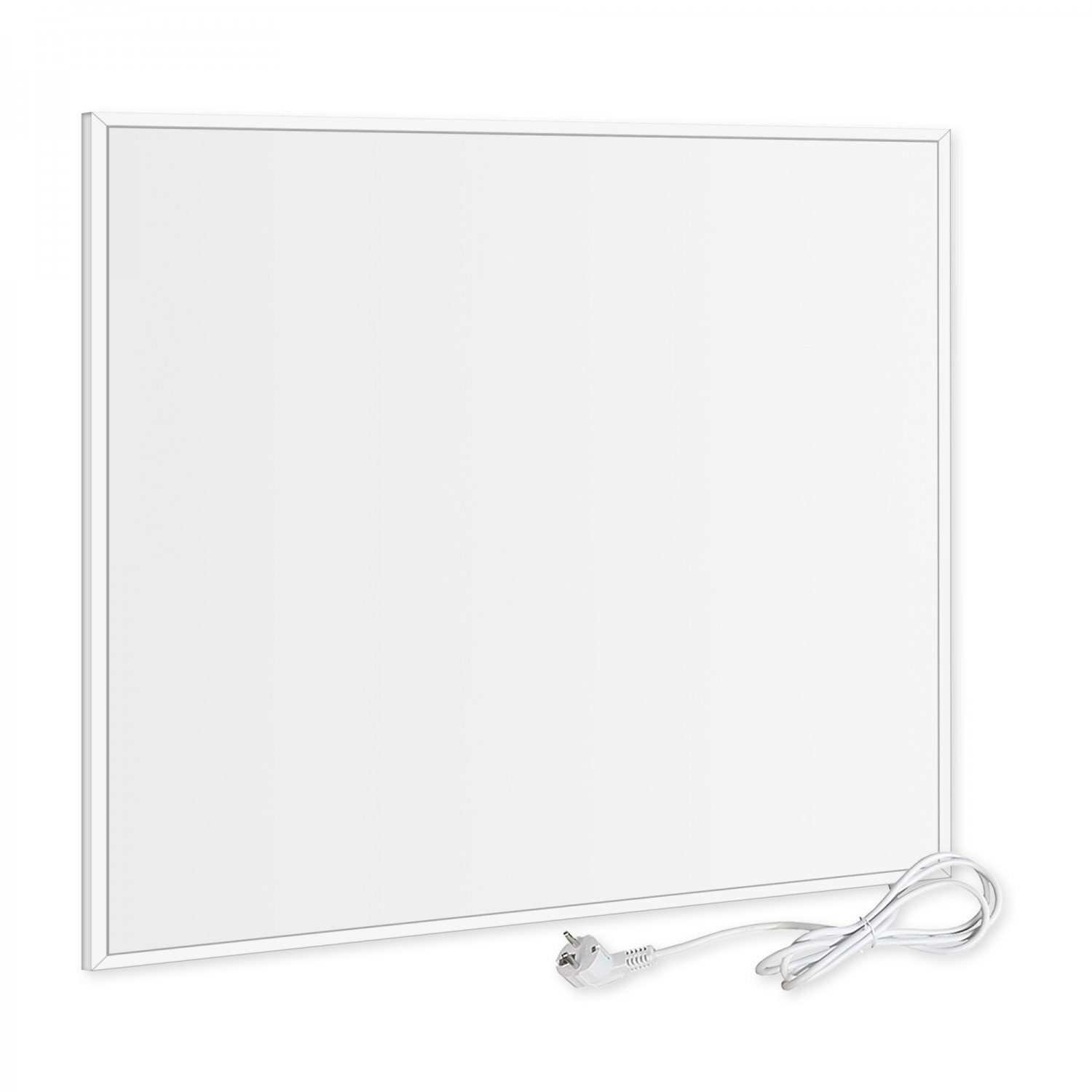 + Watt - + VIESTA Paneelheizkörper Weiß WIFI, 62x62cm WIFI CF360 360 VIESTA CF360 VIESTA Thermostat TH70 Infrarotheizung TH70 62x62