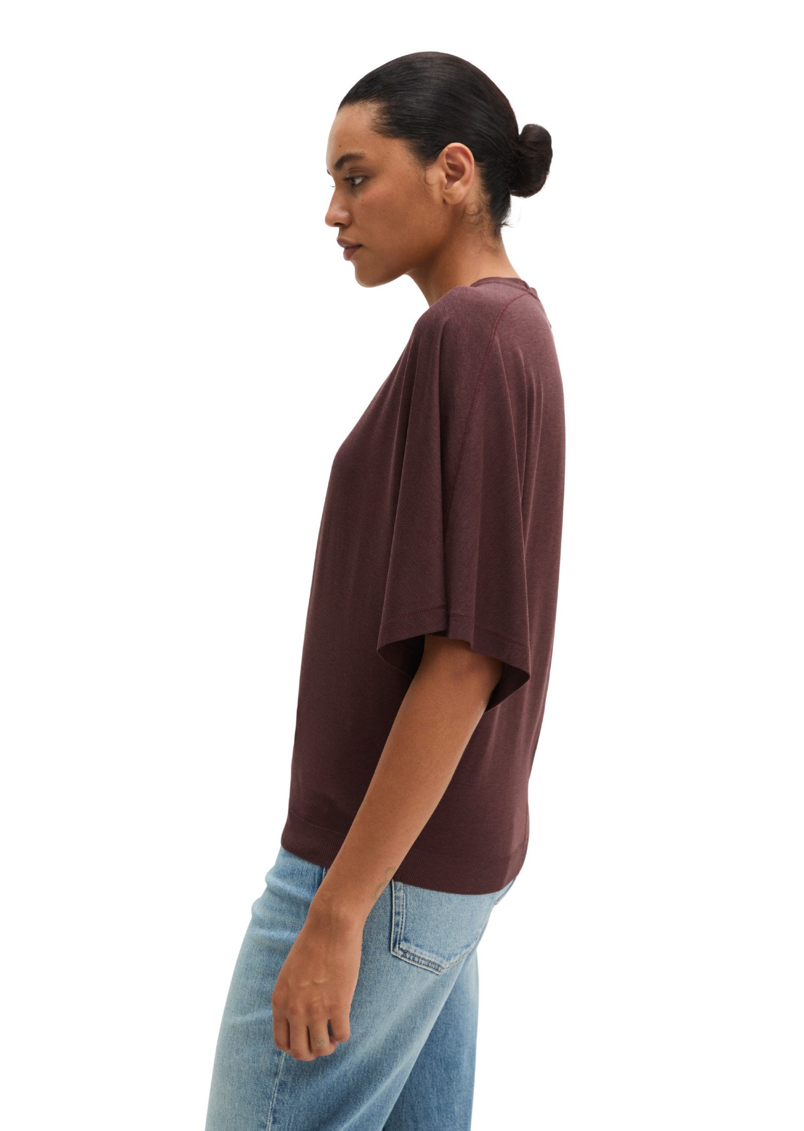 Marc O'Polo T-Shirt aus TENCEL™ Lyocell-Baumwolle-Mix – Bild 2 von 5