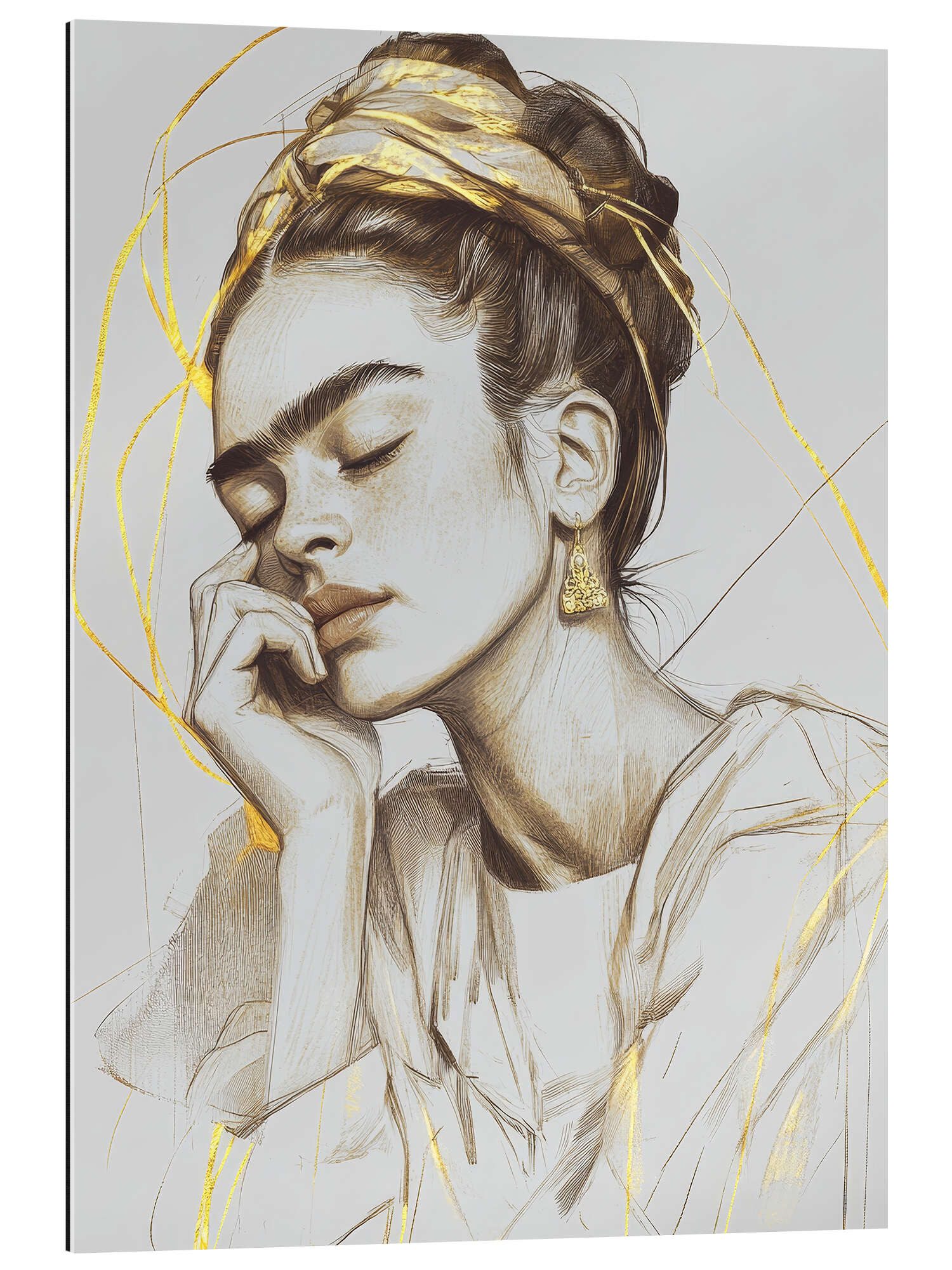 Posterlounge Poster DejaReve, Frida Kahlo verträumt, günstig online kaufen