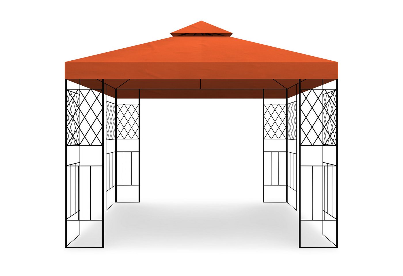 Thumbnail - habeig Pavillon WASSERDICHT Tahiti Festzelt Pavillion 3x3m Metall inkl. Dach, (inkl. Dach und Gestell), 100% wasserdicht
