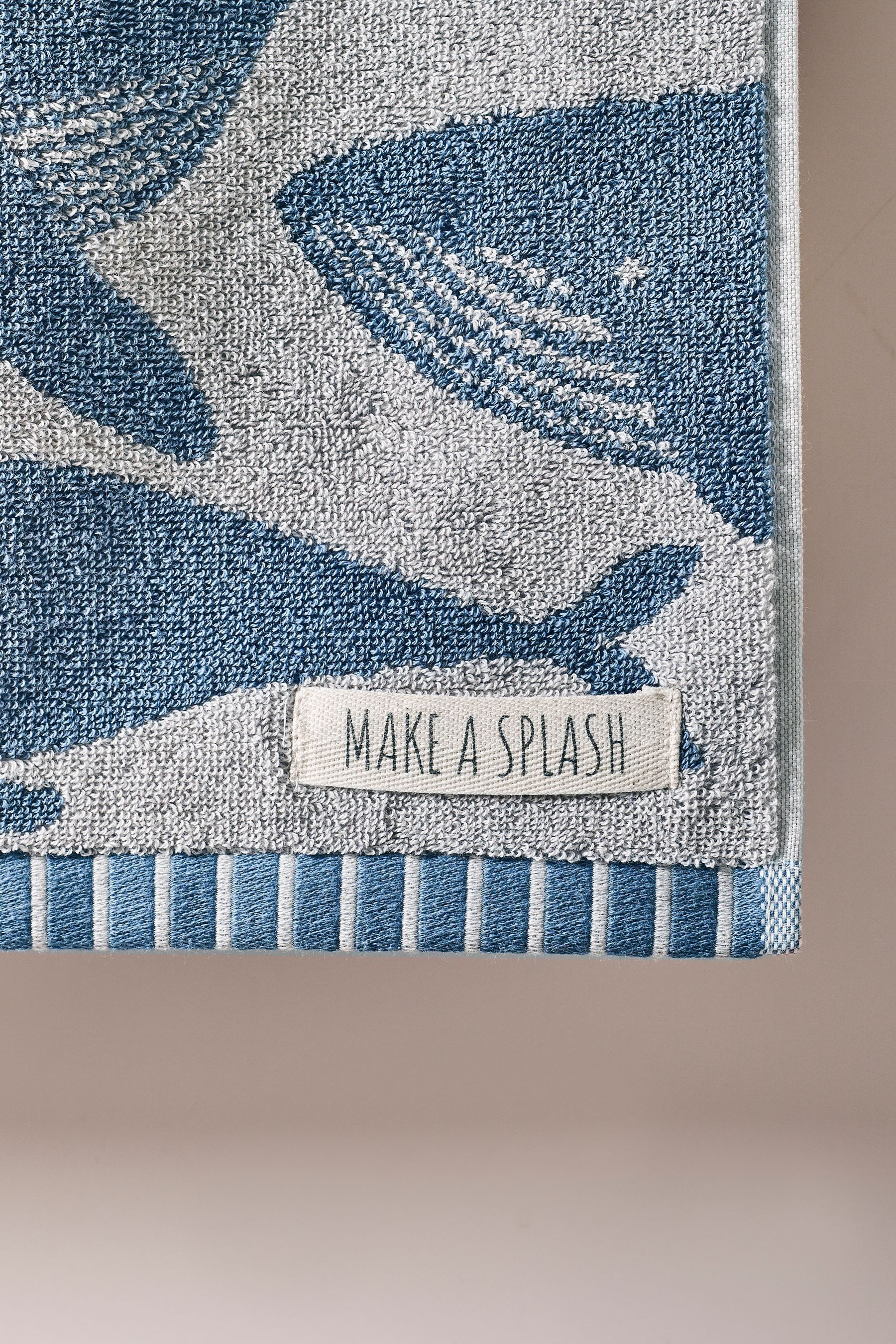 Next Handtuch Baumwoll-Handtuch, Wal, (1-St) günstig online kaufen