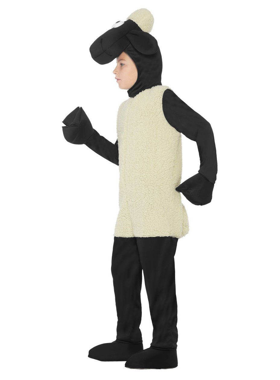 Smiffys Kostüm Shaun das Schaf - Karneval Faschingskostüm Kinder, Original lizenziertes Shaun das Schaf Kostüm für Kids