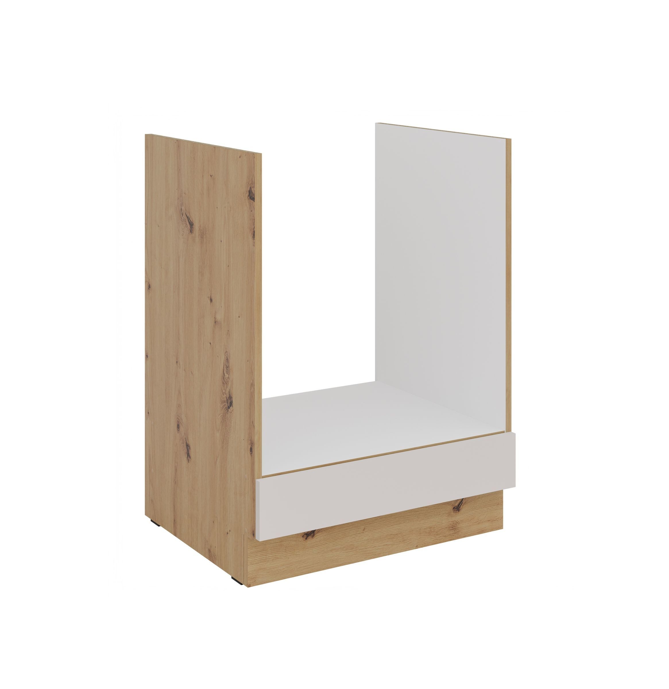 Küchen-Preisbombe Herdumbauschrank 60 cm Küche SOLANO Kaschmir beige Küchenzeile Küchenblock Einbauküche