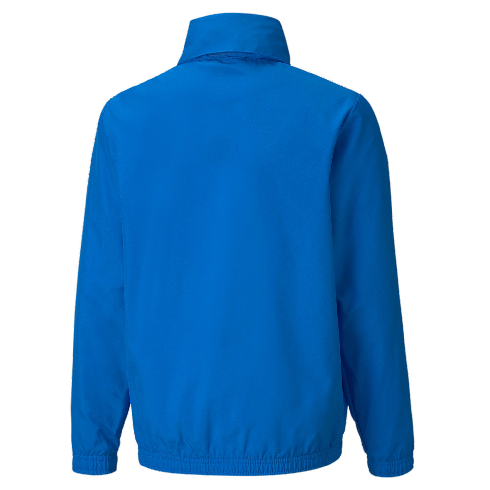 PUMA Windbreaker TEAMRISE ALL WEATHER JKT JR sportlicher Stil, mit Kapuze, mit Reißverschlusstasche, Regular Fit
