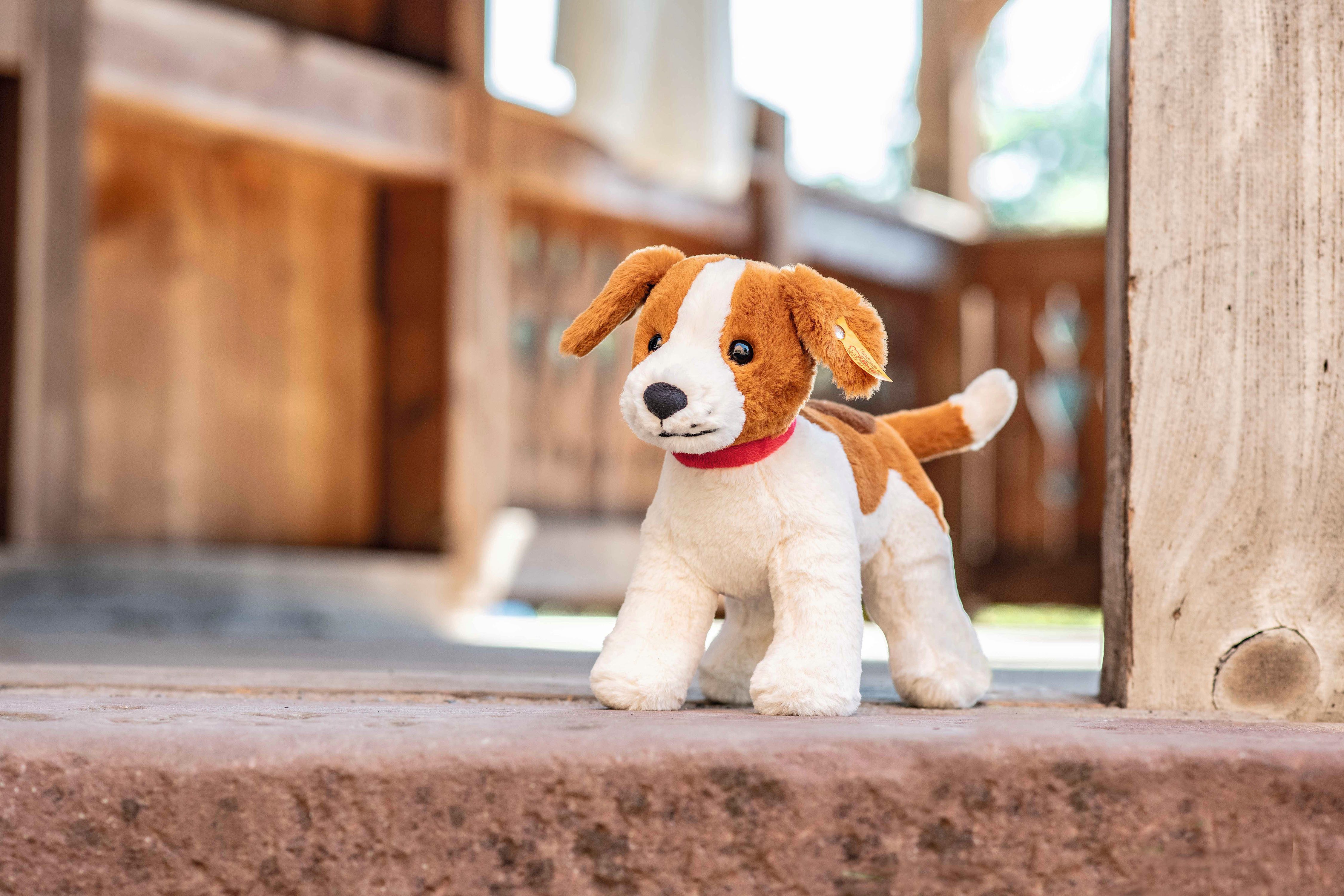 Steiff Kuscheltier Soft Cuddly Friends, Snuffy Hund, 27 cm