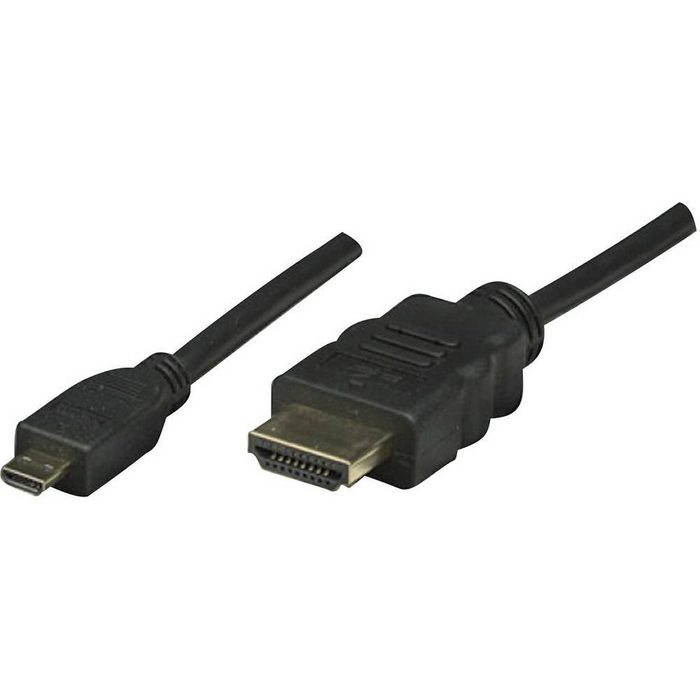 MANHATTAN HDMI-Kabel HDMI-Stecker an HDMI-Stecker D Micro 2 HDMI-Kabel
