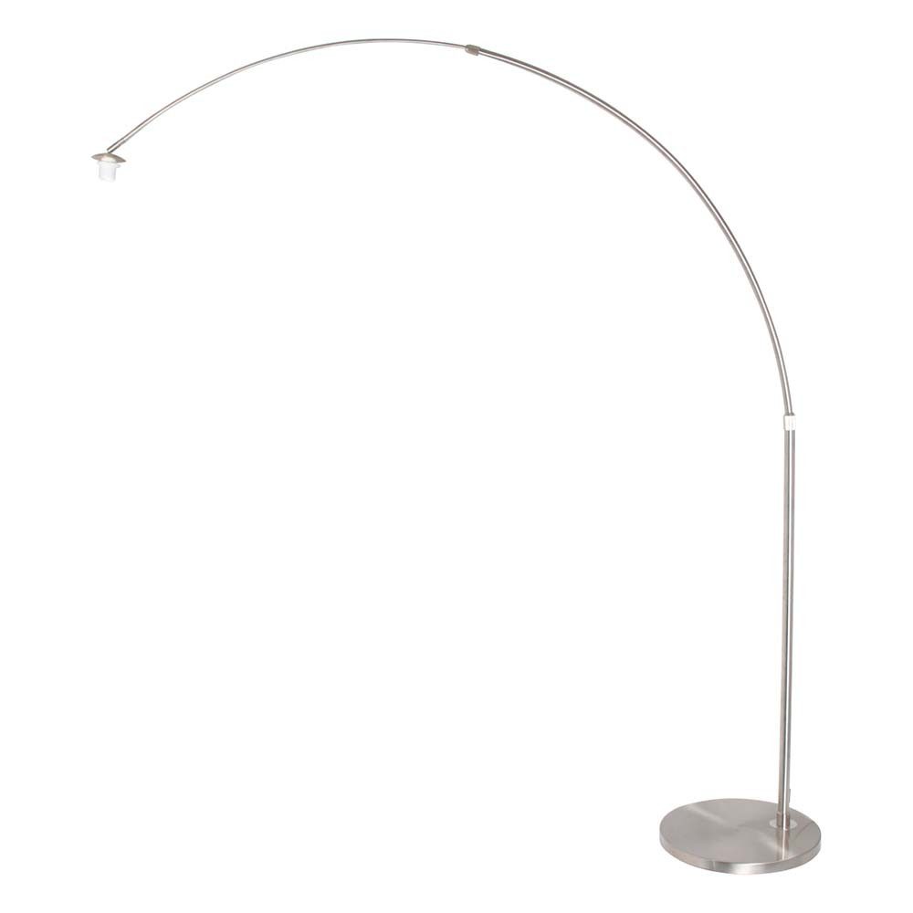 Steinhauer LIGHTING LED Bogenlampe, Leuchtmittel nicht inklusive, Stehleuchte Bogenleuchte Standlampe höhenverstellbar ohne