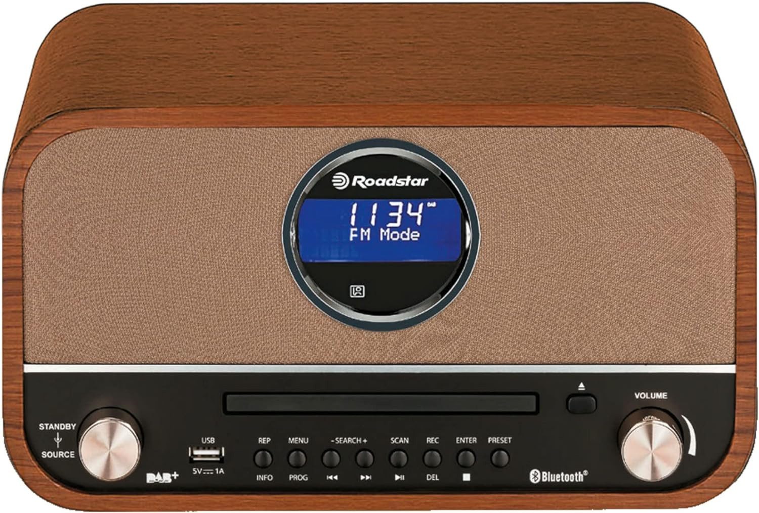 Roadstar HRA-1782N D+BK Radio - klassisch, DAB+, FM und RDS Tuner Radio