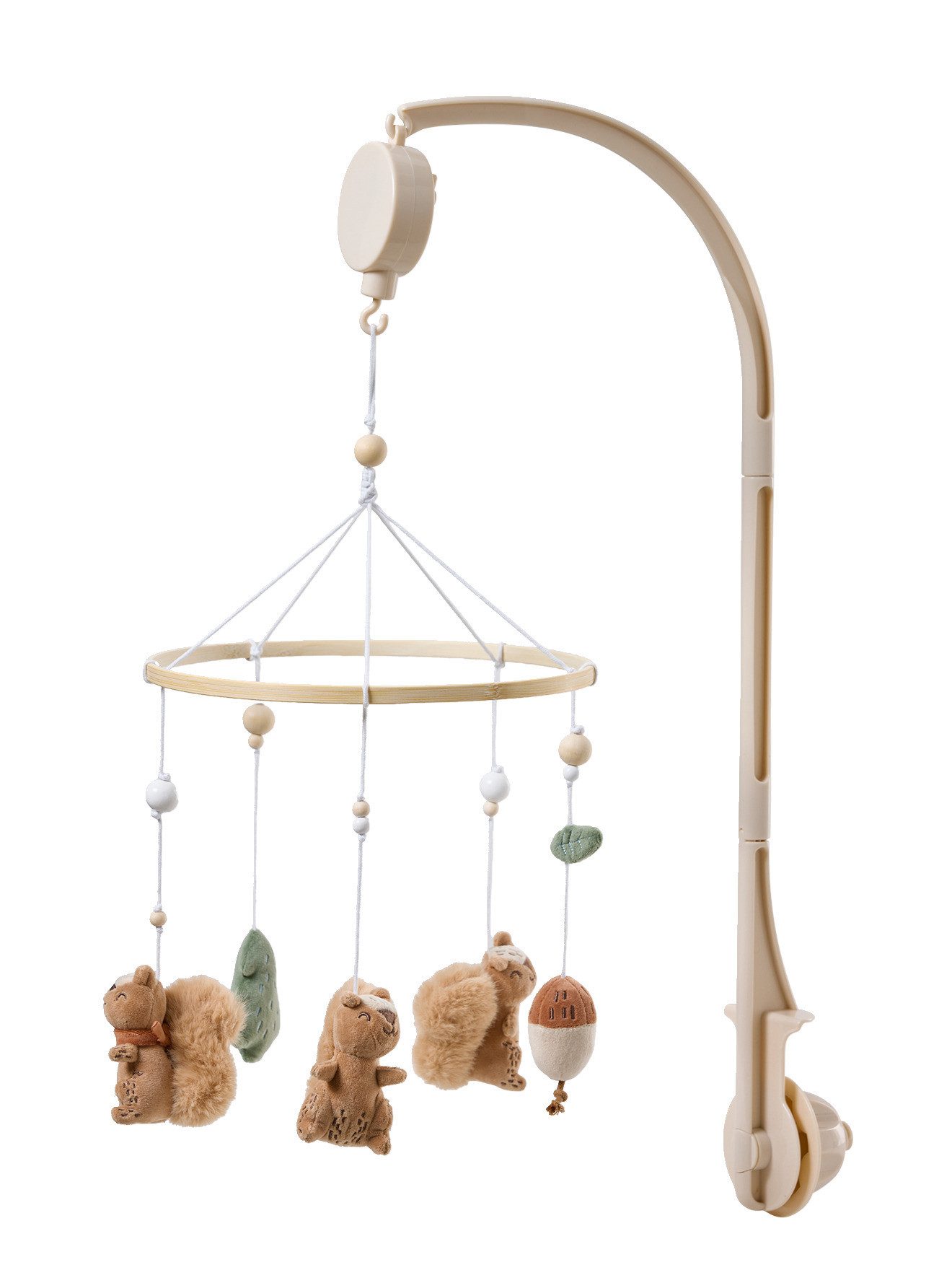 vertbaudet Mobile Baby Musikmobile Eichhörnchen