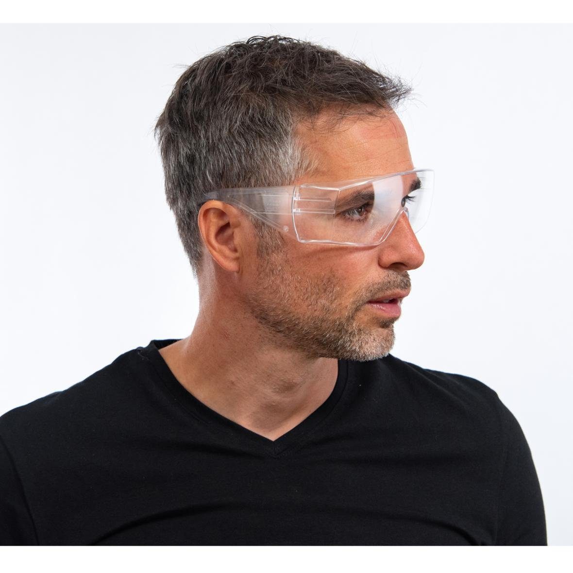 elasto Arbeitsschutzbrille Transparent