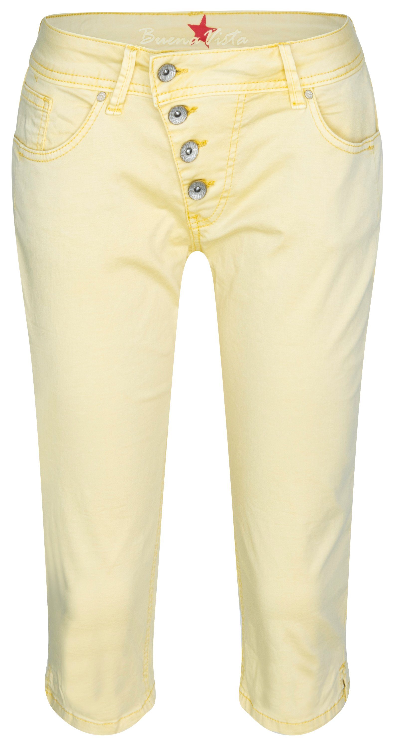 Buena Vista Stretch-Jeans BUENA VISTA MALIBU CAPRI lemon sorbet 2303 B5232  4003.4519 - Stretch