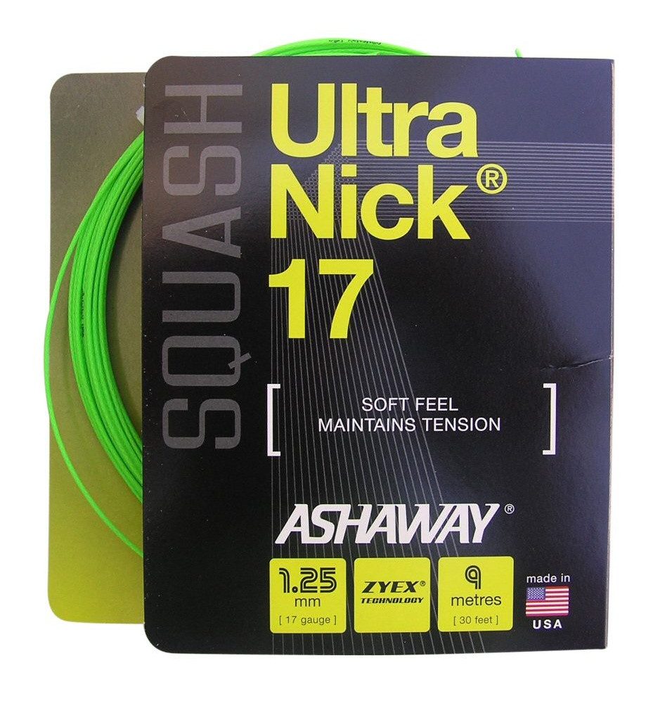 Squashsaite UltraNick 17 grün 9m Set