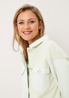 s.Oliver Funktionsjacke Overshirt im Two-Tone-Look