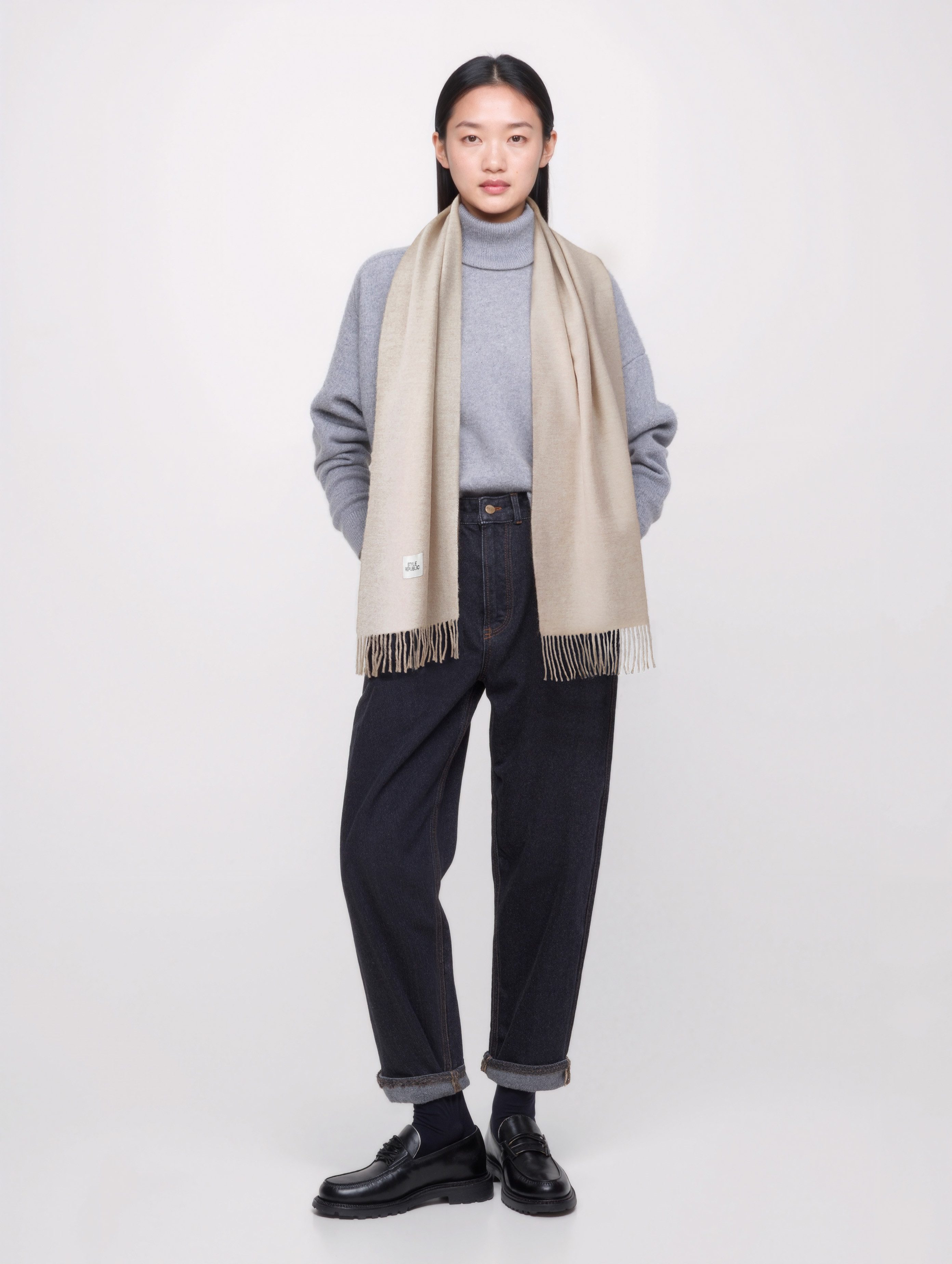 Style Republic Kaschmirschal Kaschmir Schal gewoben