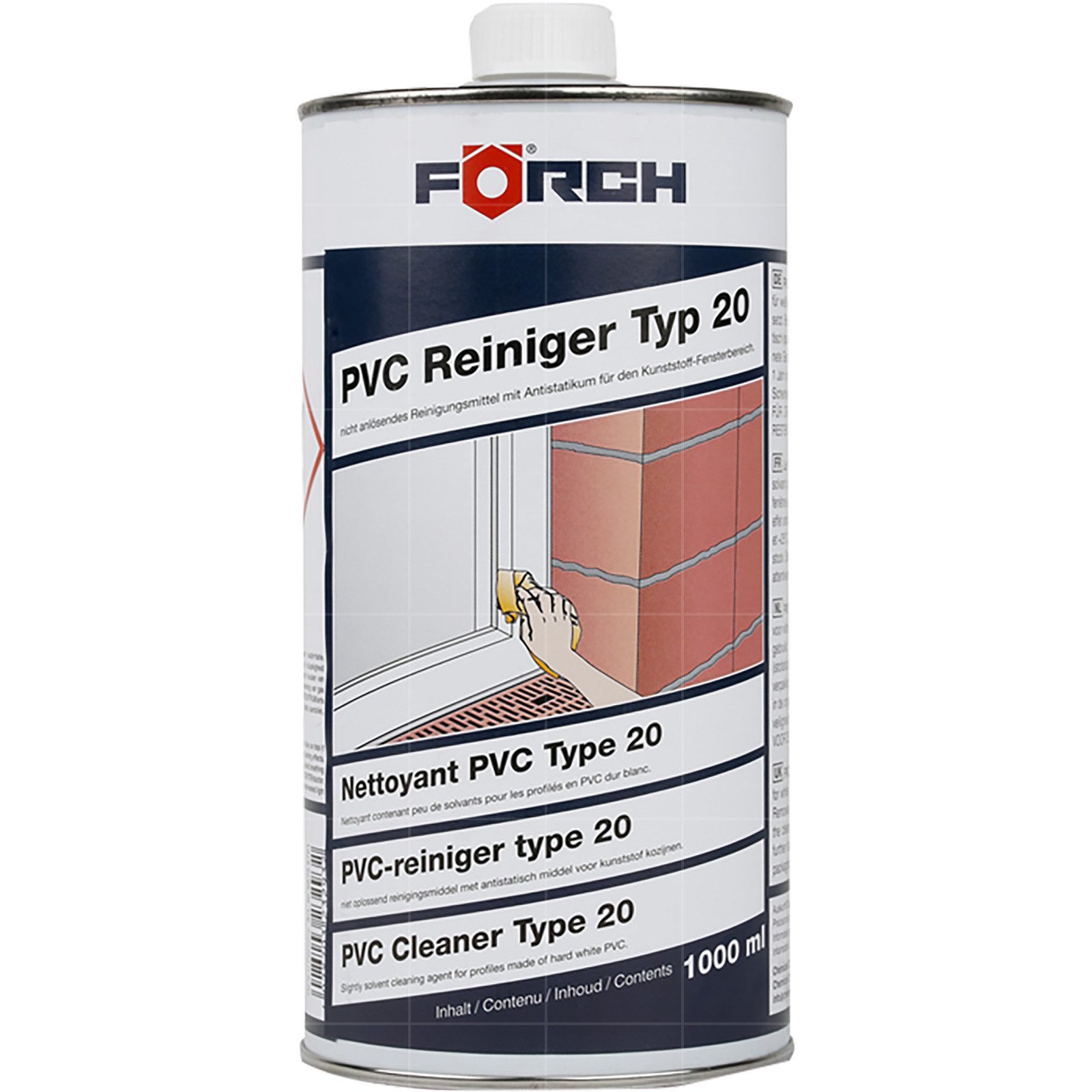 FÖRCH PVC-Reiniger Typ 20 - 1 Ltr Kunststoffreiniger
