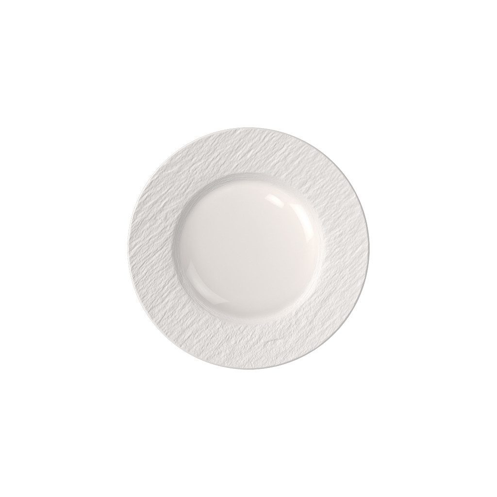 Villeroy & Boch Frühstücksteller Manufacture Frühstücksteller, (1 St), Premium Porcelain, 1 Stck, mikrowellensicher,spülmaschinenfest, Made i