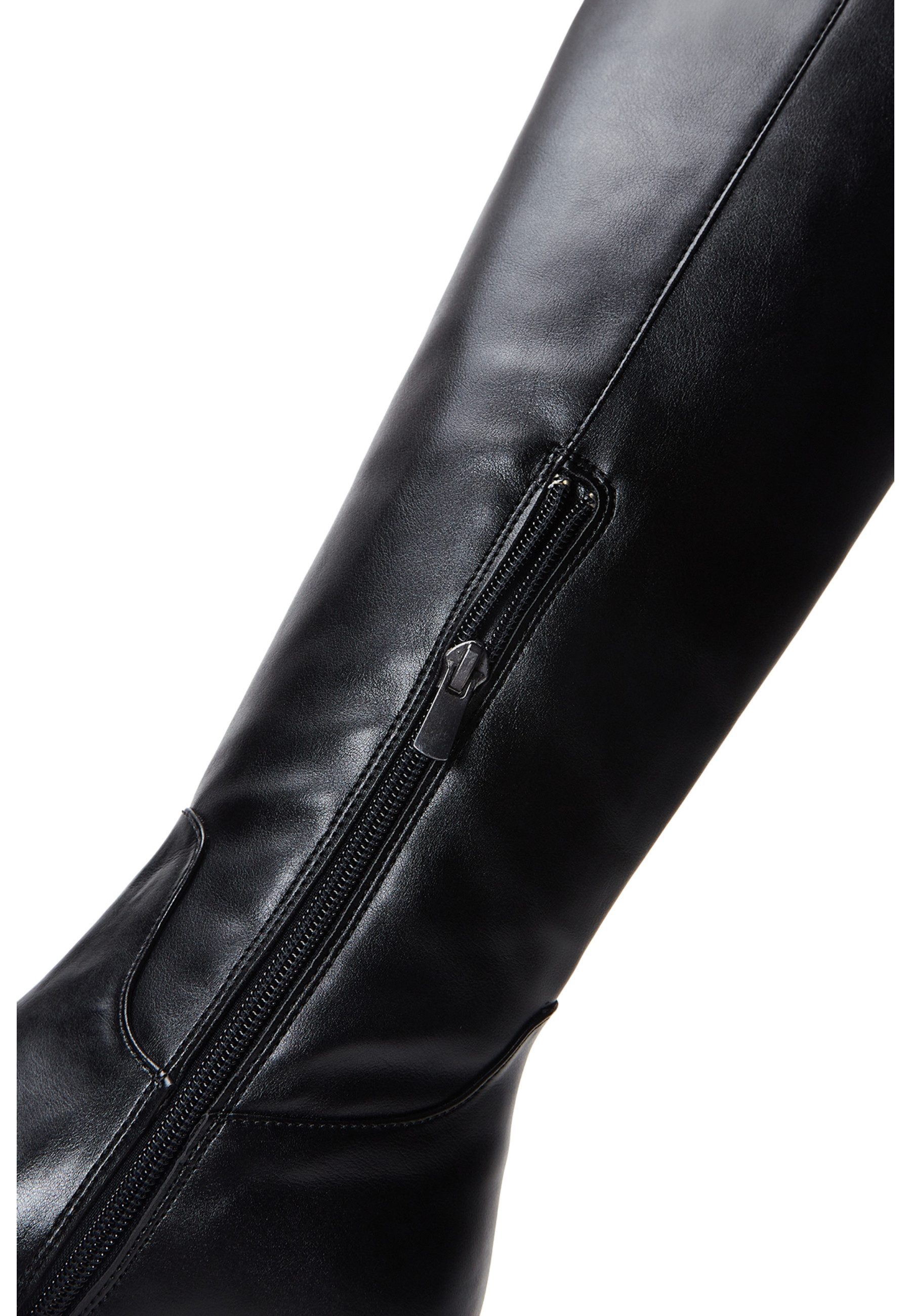 Derimod Absatzstiefel aus Kunstleder Bootsschuh