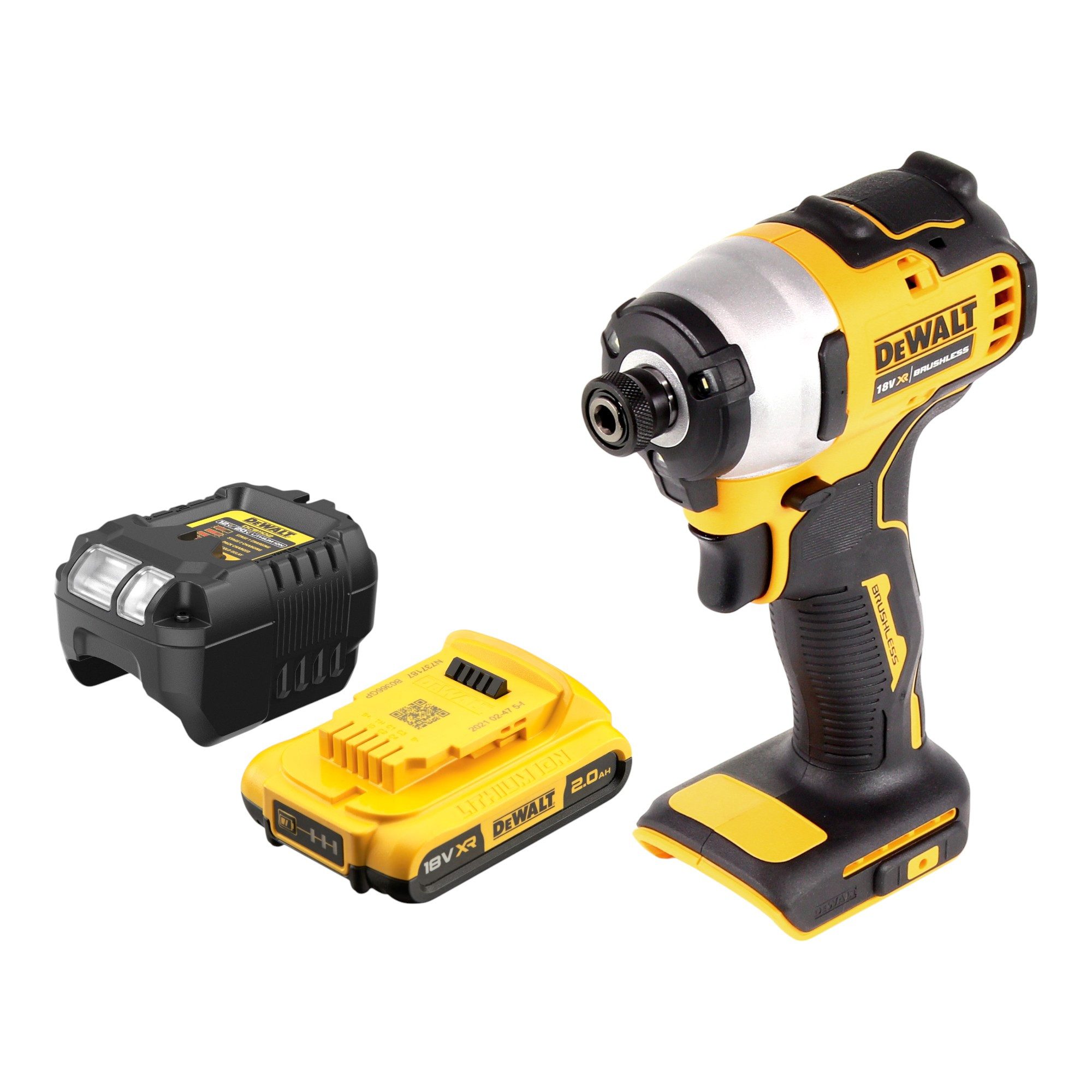 Akku-Schlagschrauber DeWalt DCF 809 D1 Schlagschrauber 18 V + 1x Akku 2,0 Ah + Ladegerät