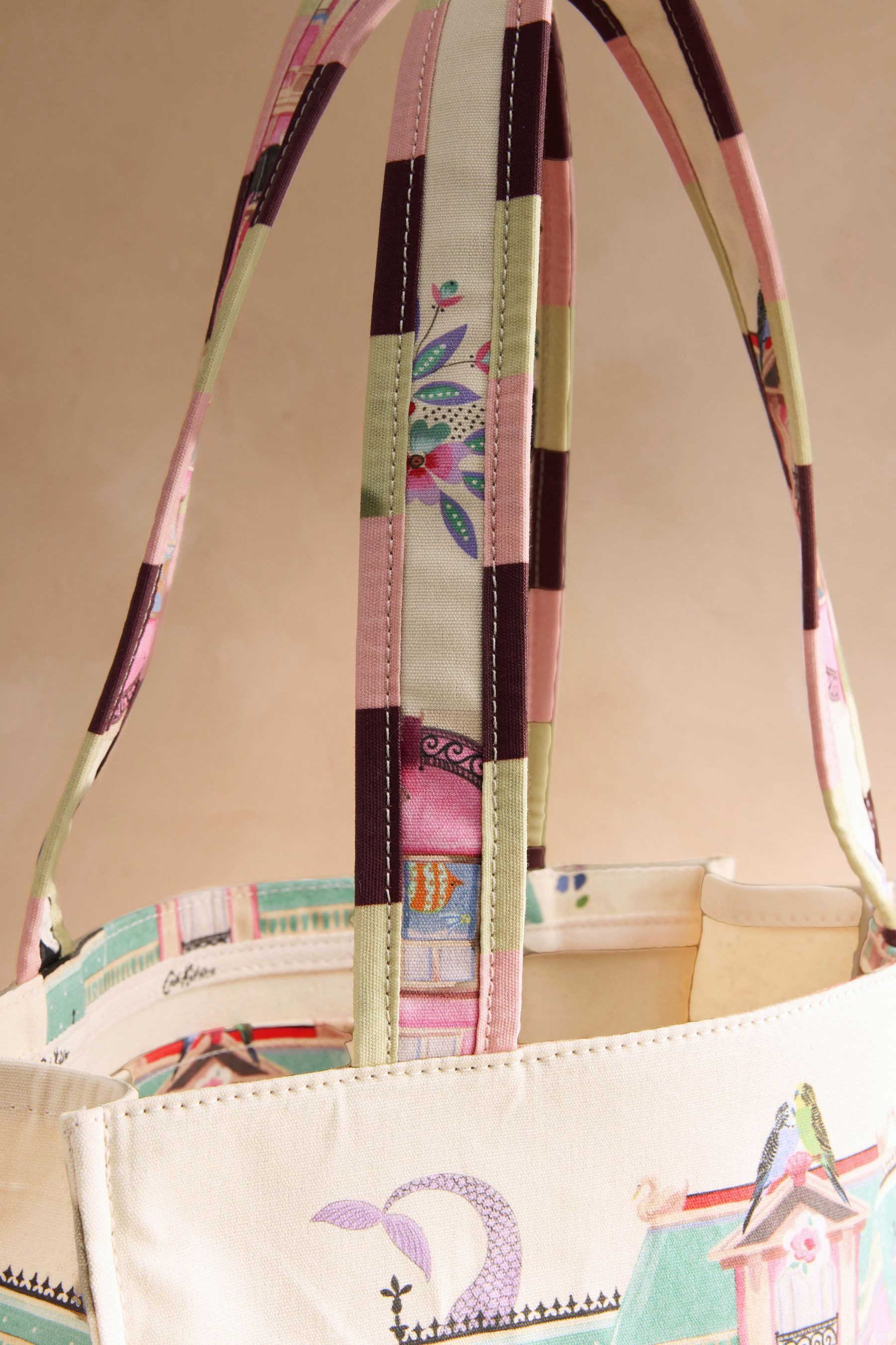 Cath Kidston Einkaufsbeutel Cath Kidston große, gebondete Tragetasche