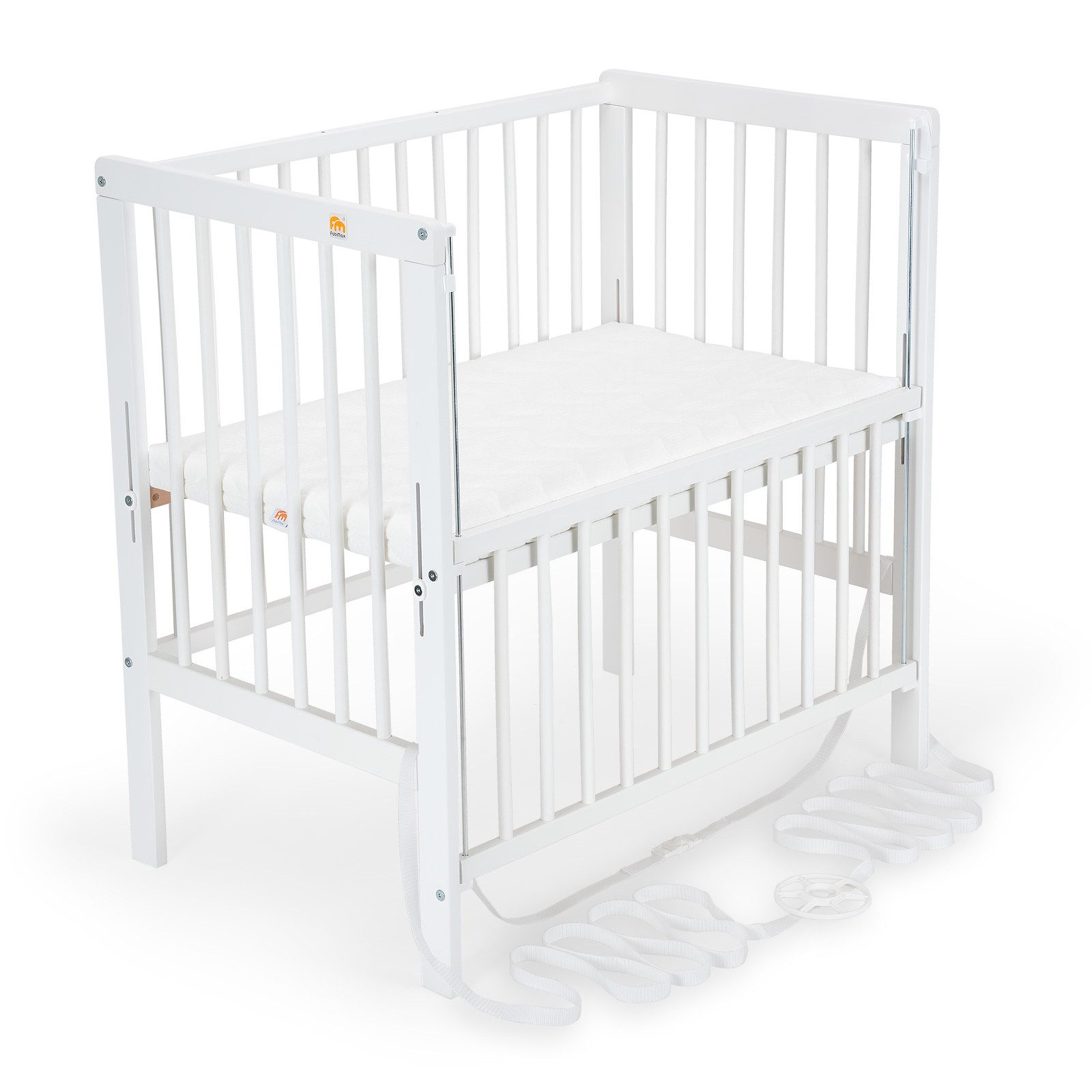 FabiMax Beistellbett Flex weiß, 2in1, Beistellbett günstig online kaufen