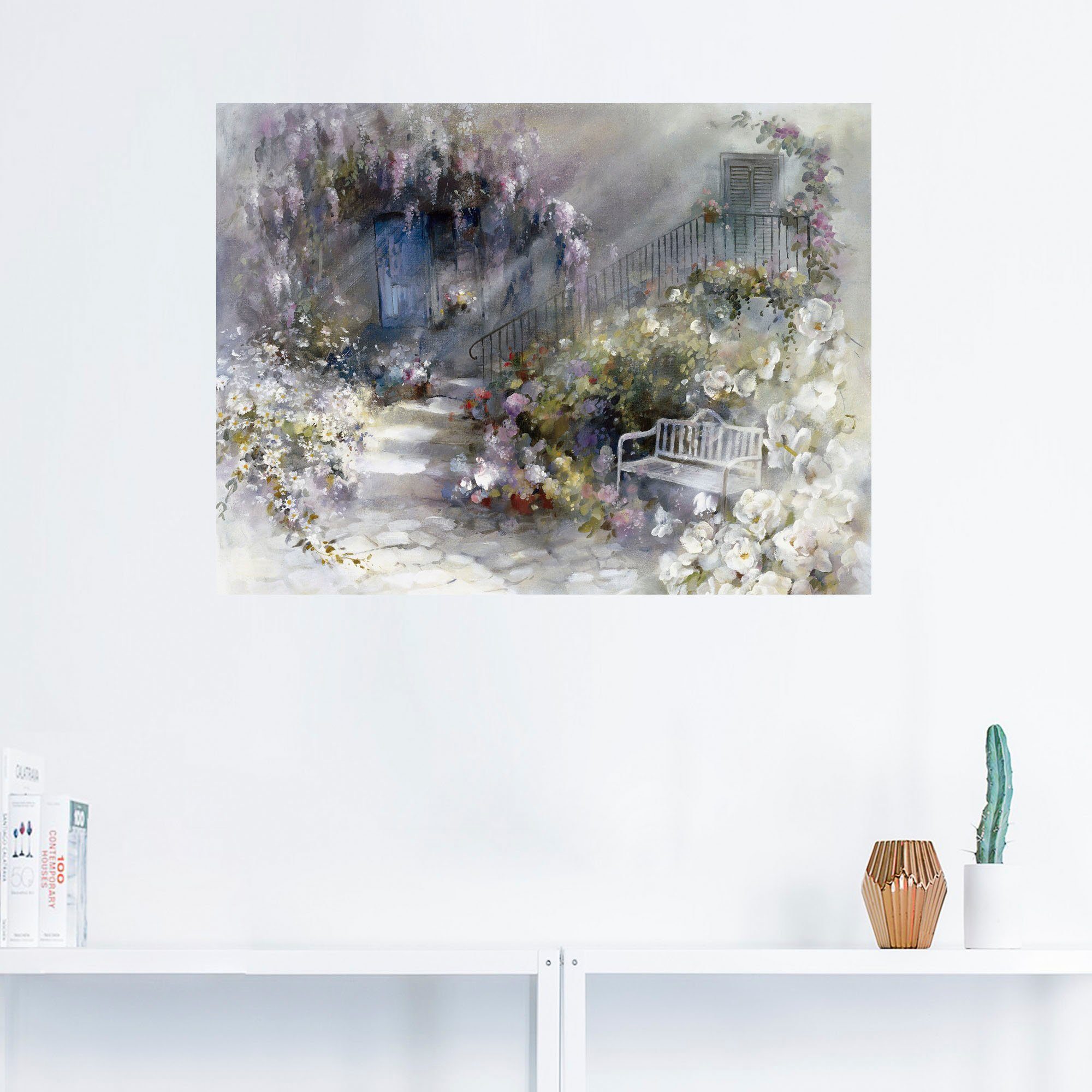 Artland Wandbild Wortlos, Garten (1 St), günstig online kaufen