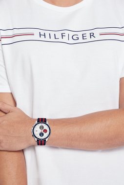 Tommy Hilfiger Multifunktionsuhr CASUAL, 1792035, Quarzuhr, Armbanduhr, Herrenuhr, Datum, 12/24-Std.-Anzeige, analog