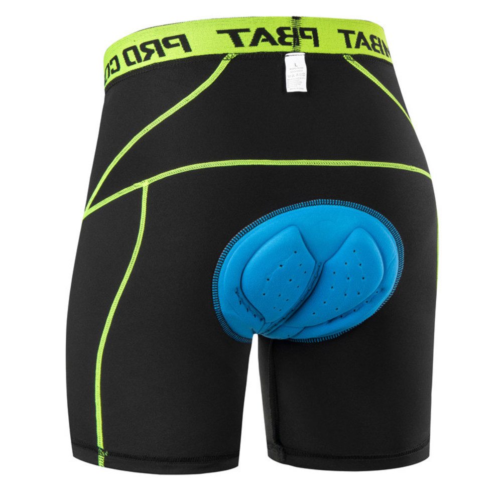Blusmart Radlerhose Atmungsaktive Radunterwäsche für Damen und Herren (Mesh-Einsatz und Gel-Polsterung, Stoßdämpfende MTB-Radunterwäsche) Für Sport, Reiten, Fahrrad, Fahrrad, MTB