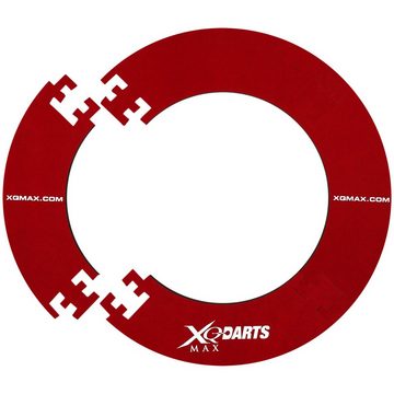 XQMAX Dartscheibe Surround Ring für Dartscheibe rot, (Surround Ring, Surround Ring), Dartscheiben Umrandung Dart Auffangring