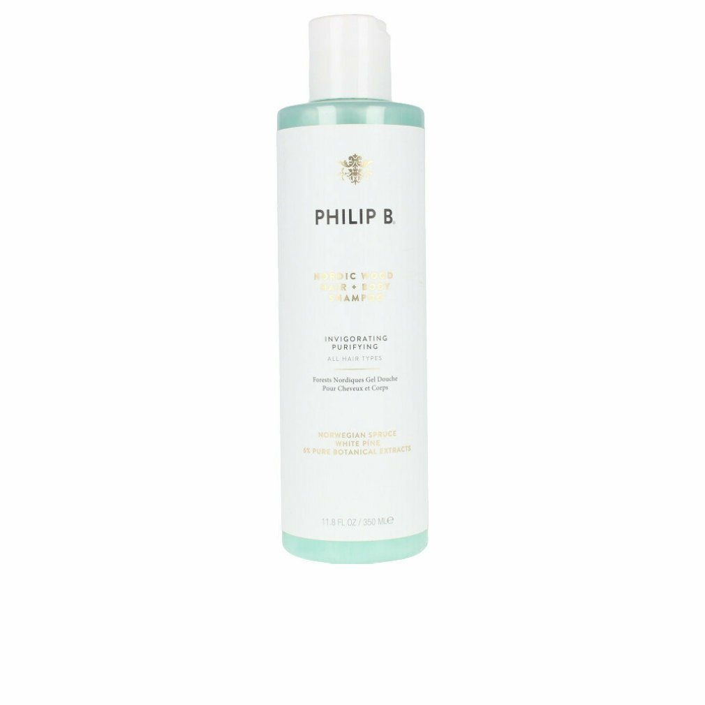Philip B Haarshampoo NORDIC WOOD 350 & hair shampoo ml body