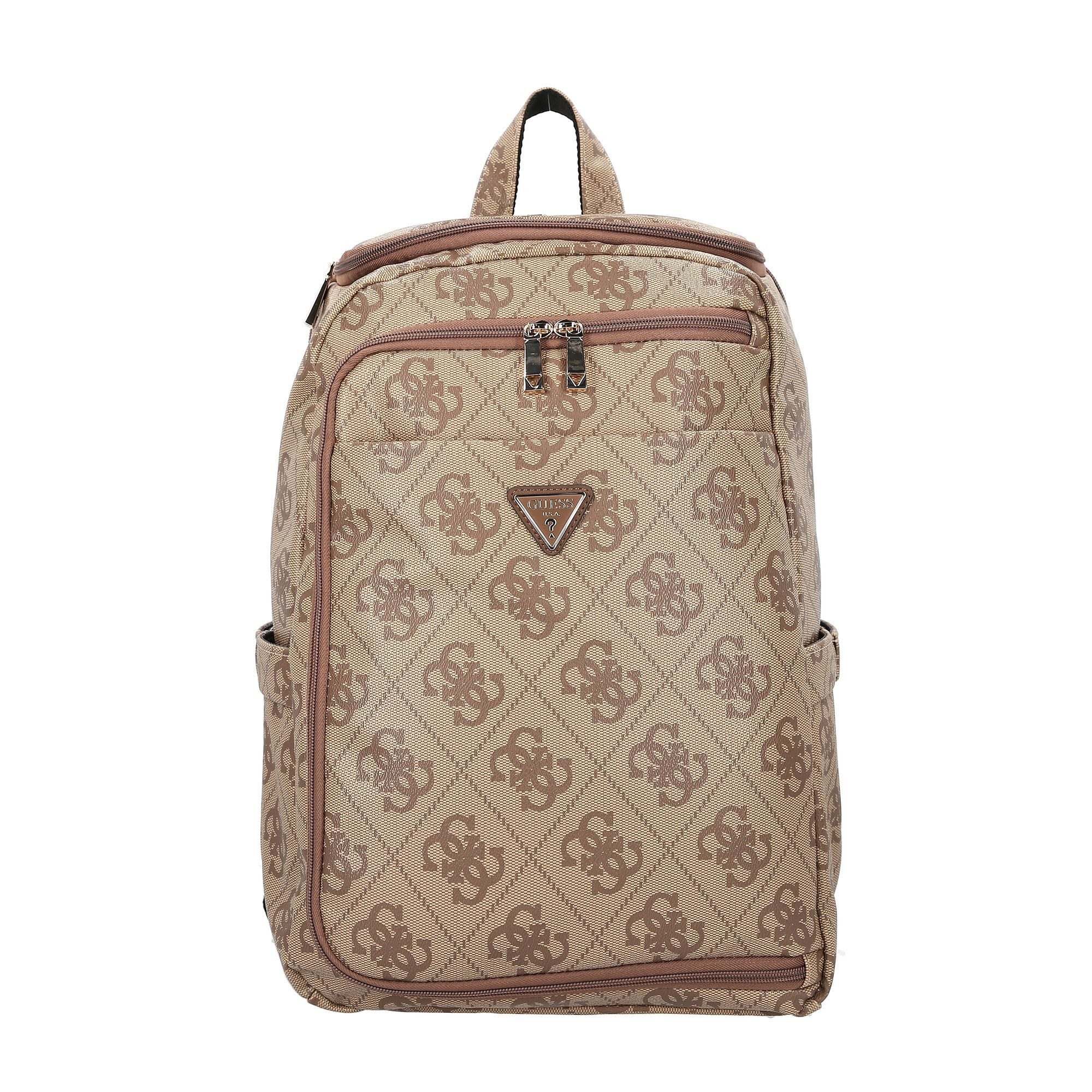 Guess Laptoprucksack Berta, Leder