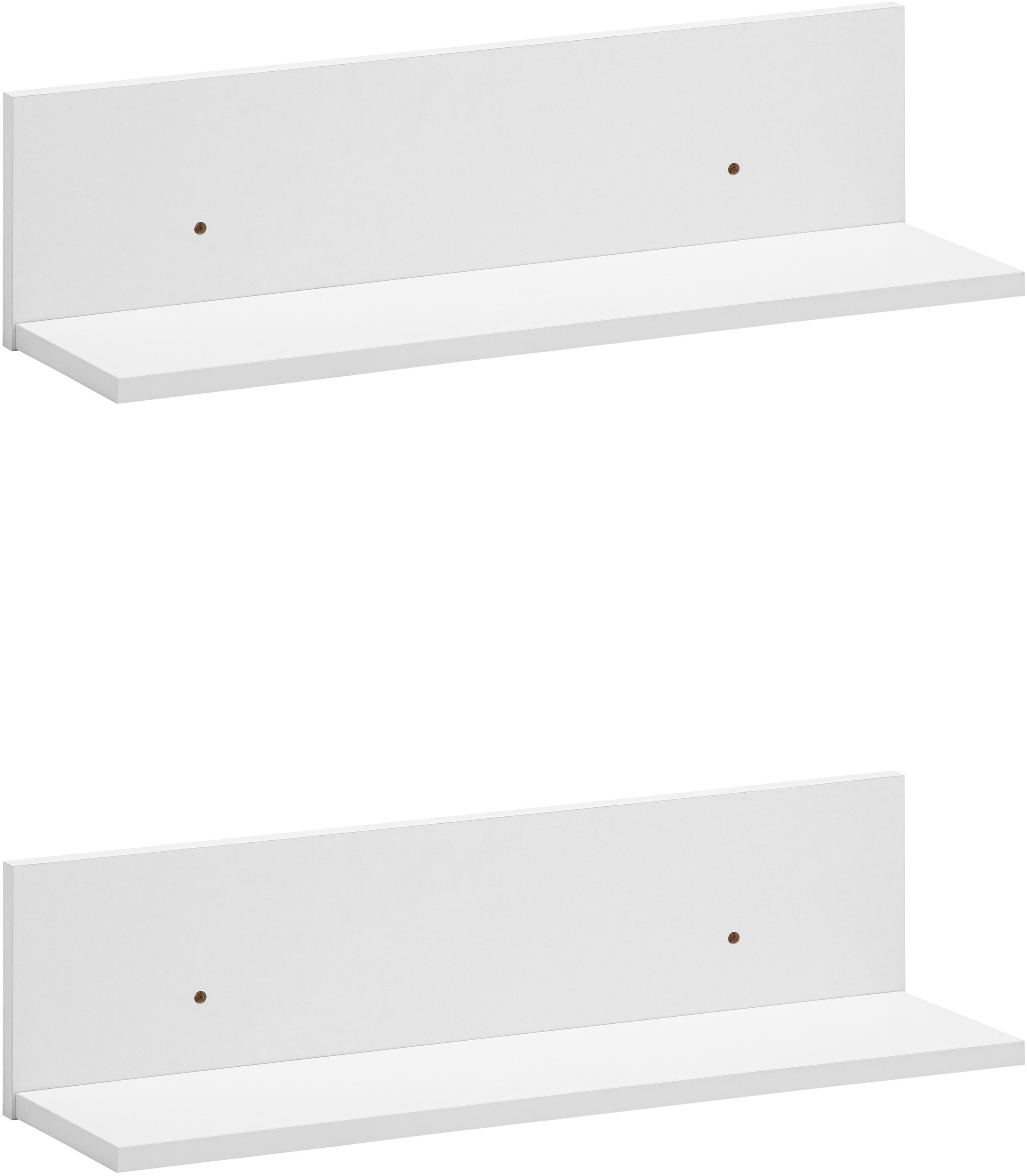Schildmeyer Wandregal Torge, Wandregal,melaminharzbeschichtet, Made in Germany, B: 60 cm, 1-tlg., Solide Verarbeitung - Dieses Produkt ist in Deutschland gefertigt