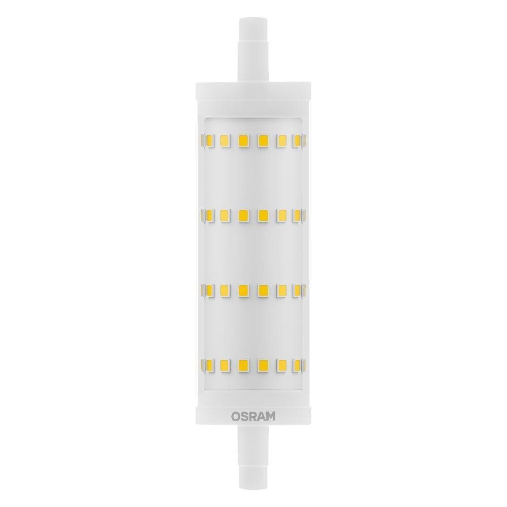 Osram LED-Leuchtmittel R7s, R7S, 2 St., Neutralweiß, Stab Röhre Lampe Birne 13W=100W Neutralweiß [2ER]