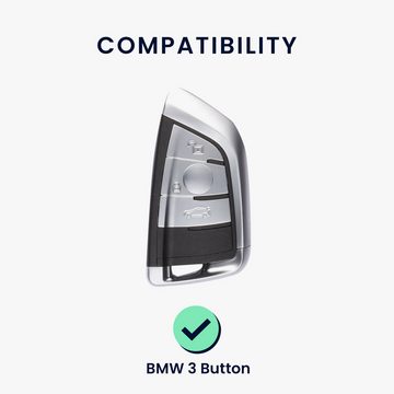 kwmobile Schlüsseltasche Autoschlüssel Hülle für BMW (1-tlg), Schlüsselhülle Silikon Case Schlüssel Cover