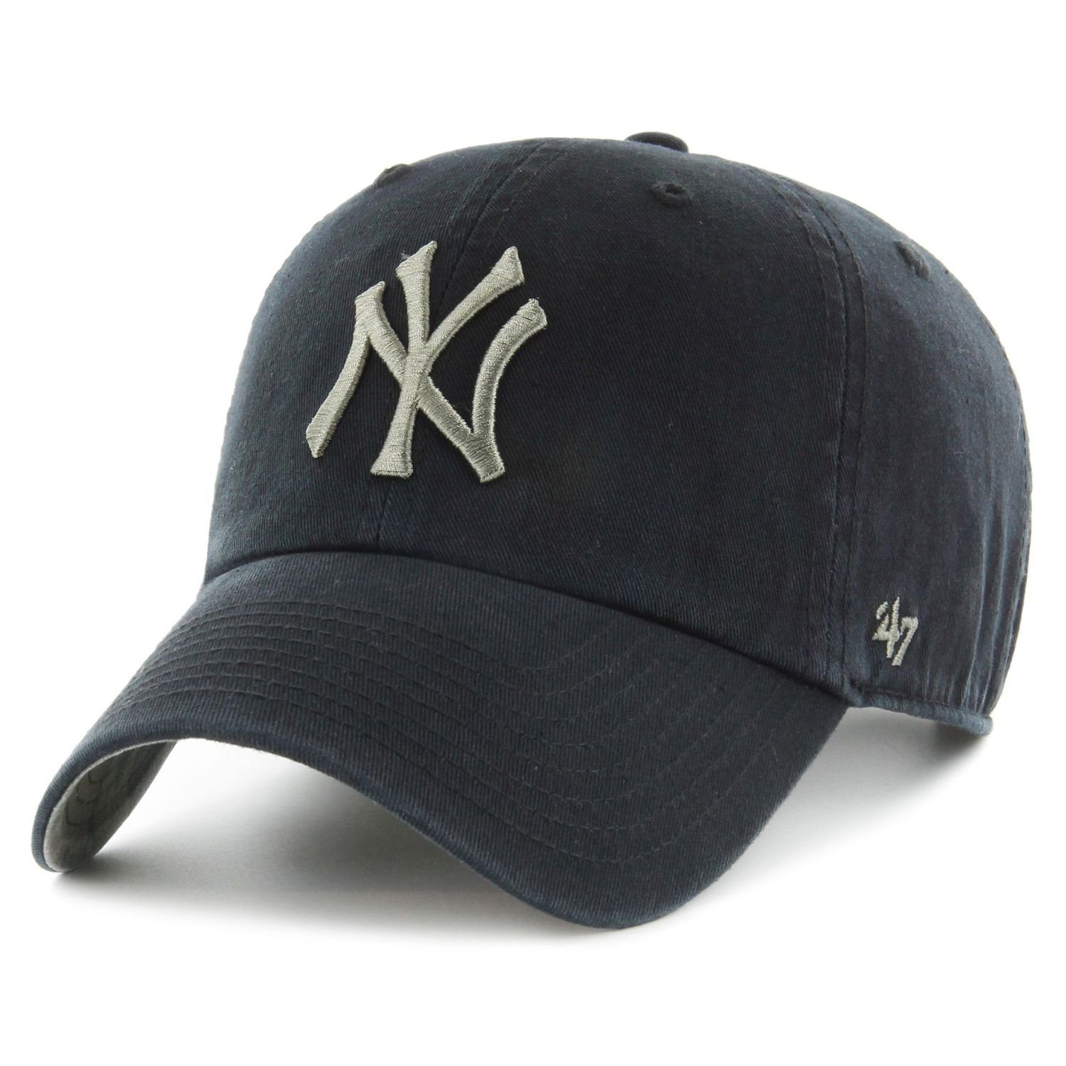 York UP Fit Brand Cap Relaxed Trucker CLEAN Yankees New '47