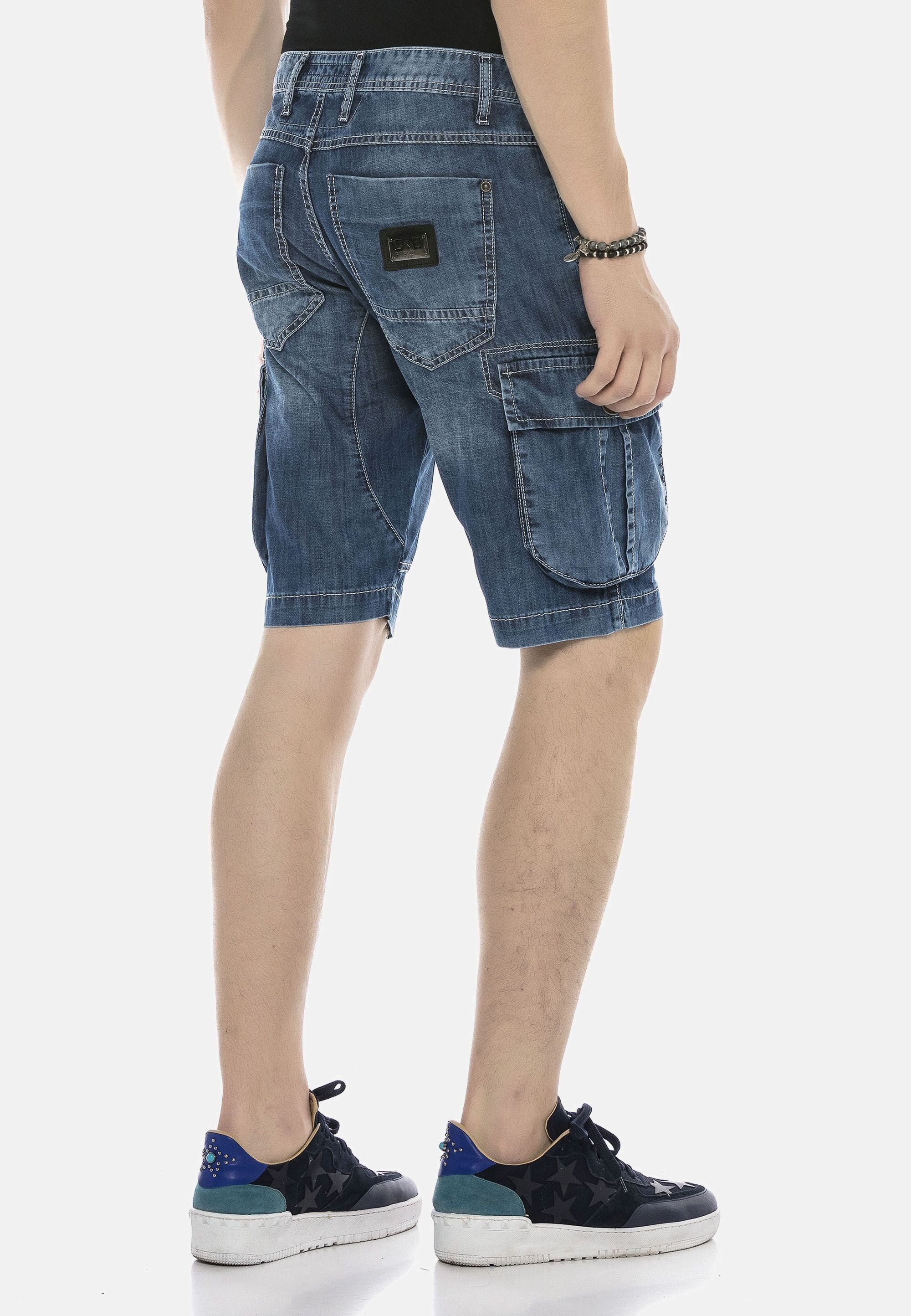 Cipo & Baxx Jeansbermudas Bermuda & Short aus reiner Baumwolle – Bild 2 von 3