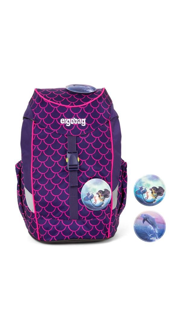 ergobag Kinderrucksack mini, mit Hüft- & Brustgurt für einen ergonomischen Sitz