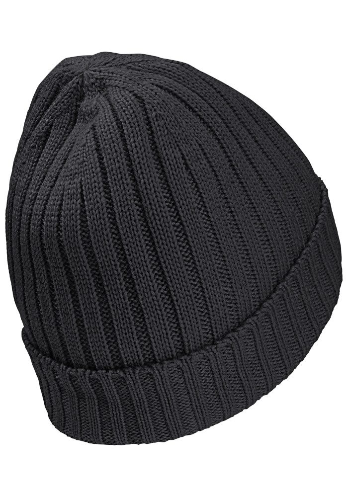 Jack Wolfskin Beanie RIB KNIT BEANIE Strickmütze, warm, winddicht