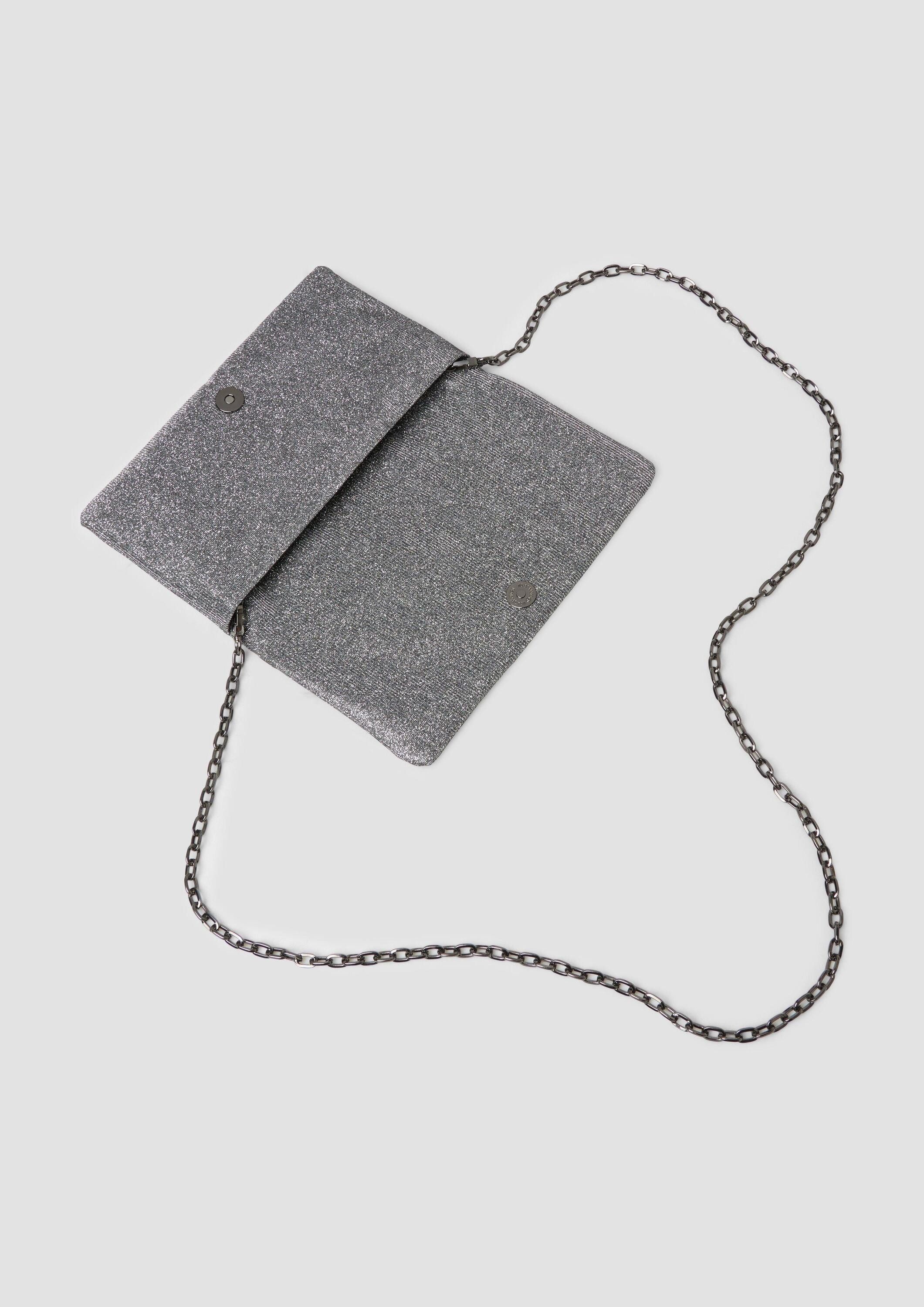 s.Oliver Umhängetasche Tasche, Clutch in schimmernder Optik