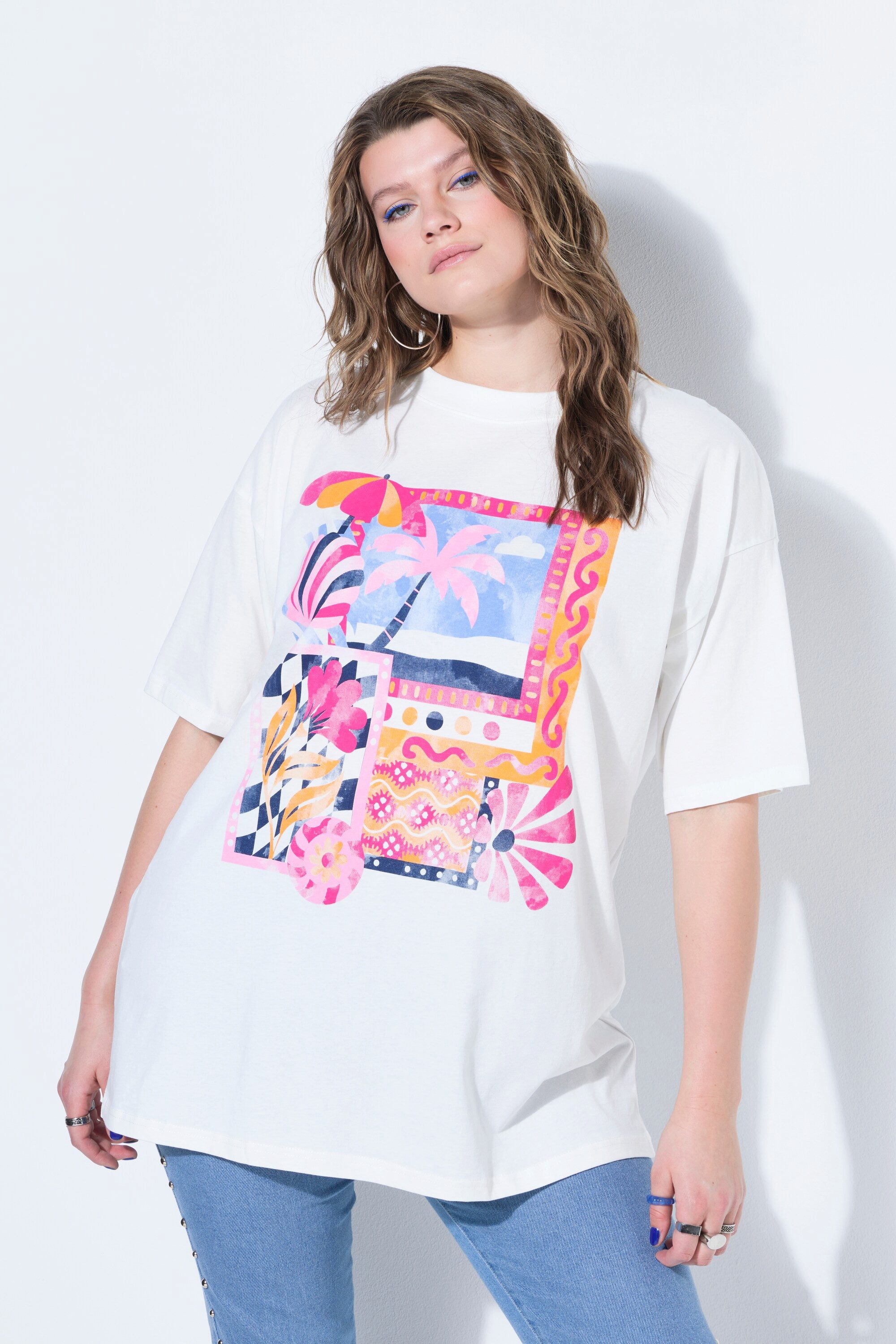 T-Shirt T-Shirt oversized Holiday-Motiv