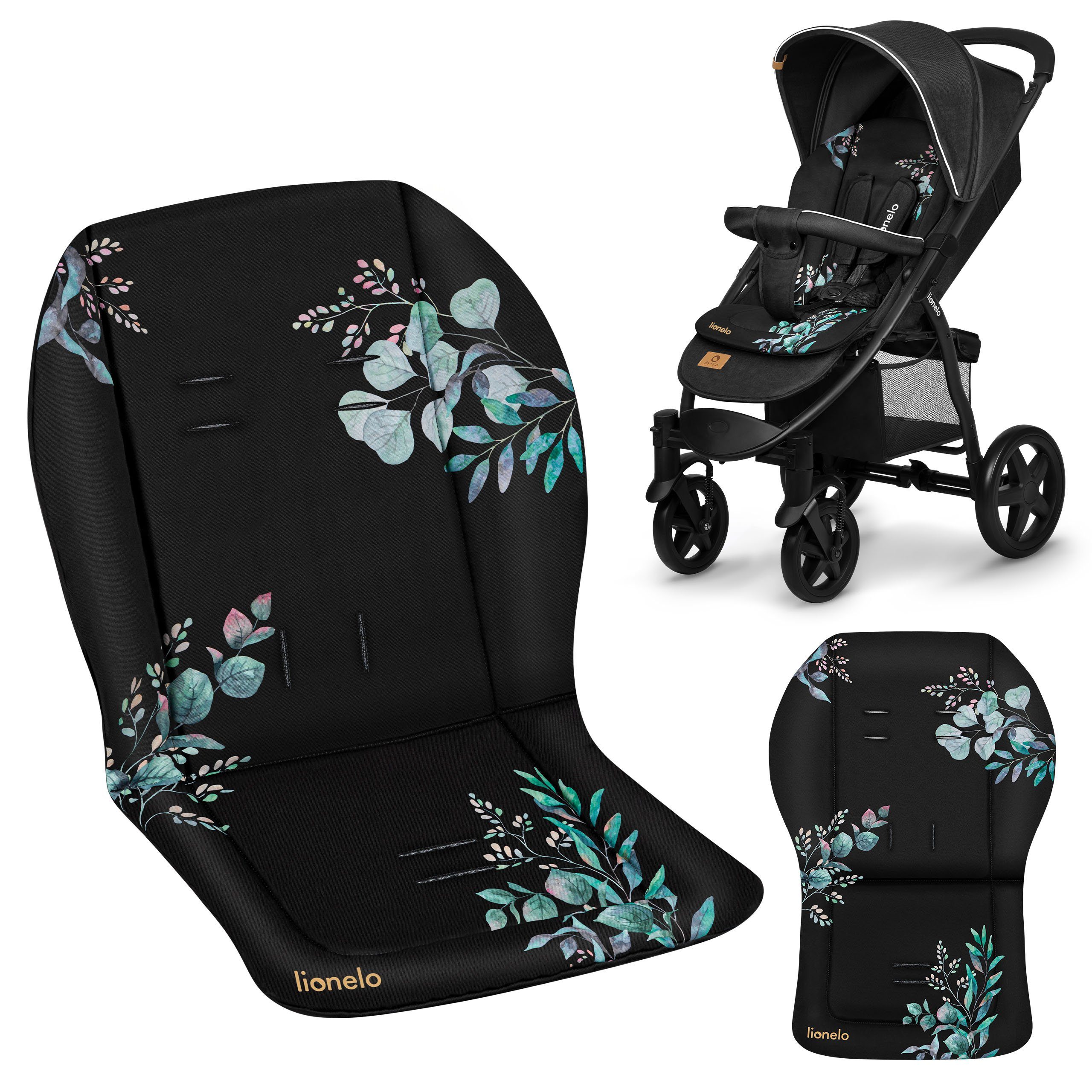 lionelo Kinderwagen-Sitzauflage SEATLINER, Universaleinsatz für die meisten Kinderwagen