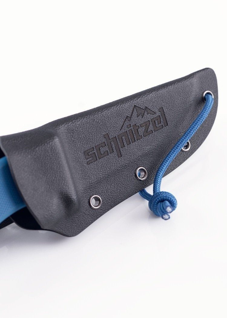 Schnitzel Taschenmesser Schnitzel UNU Kinderschnitzmesser mit blauem G10 Griff, (1 St)