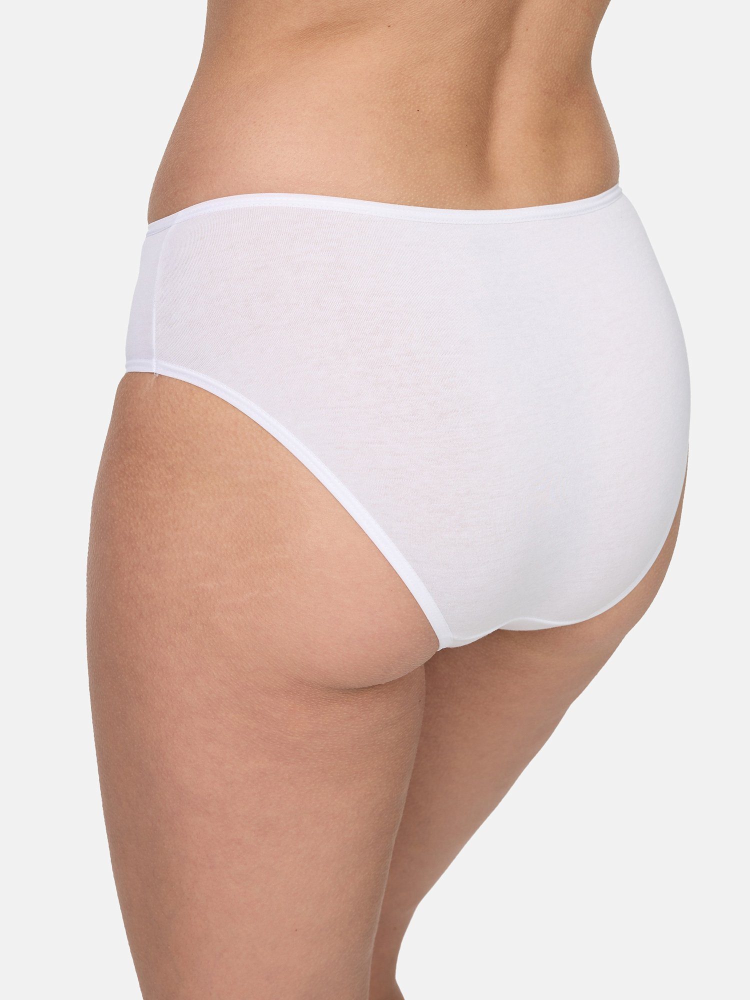 Midislip Nur Die shorts Basic Midi-slip weiß panty-s (10-St)