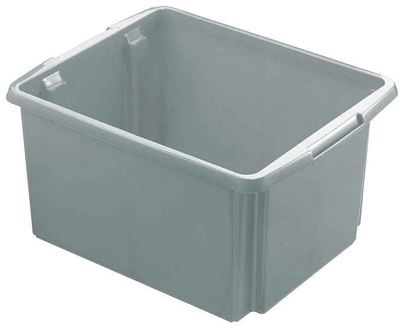 Stapelbox (Set, 10 St), BxTxH: 36x45,5x24,5 cm, 32 l