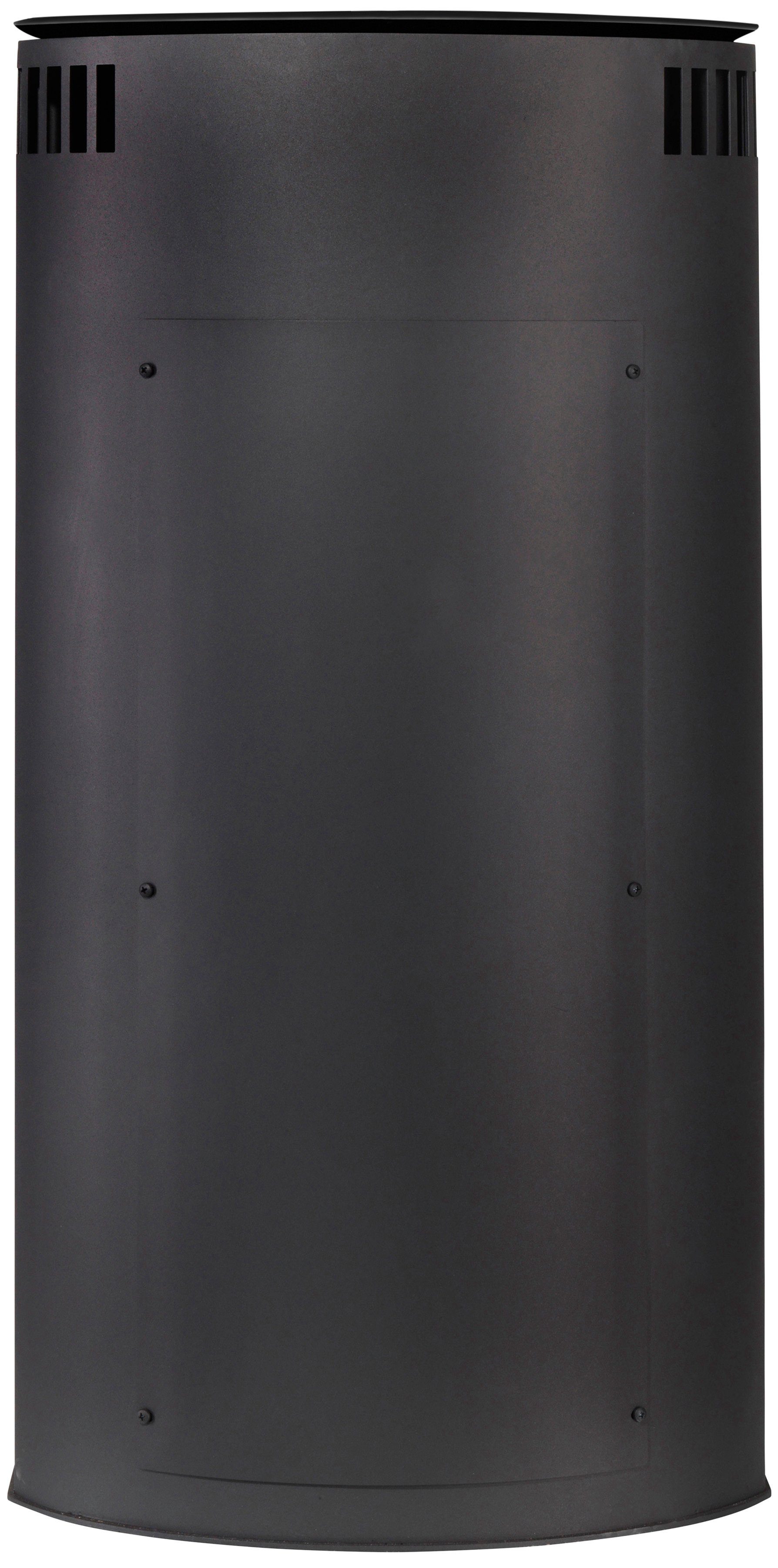 Fireplace Kaminofen Heathus Parma Stahl schwarz Exklusiv, 6,0 kW, Dauerbrand, Aufstellort in deinem Zuhause