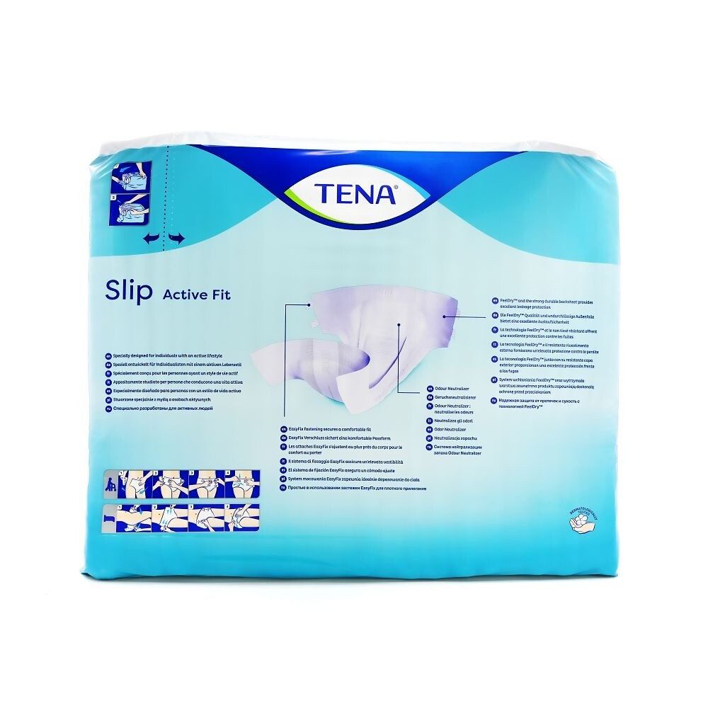 TENA Windeln Slip Active Fit Ultima Large - Packung mit 21 Stück 1 PZN 732254079579