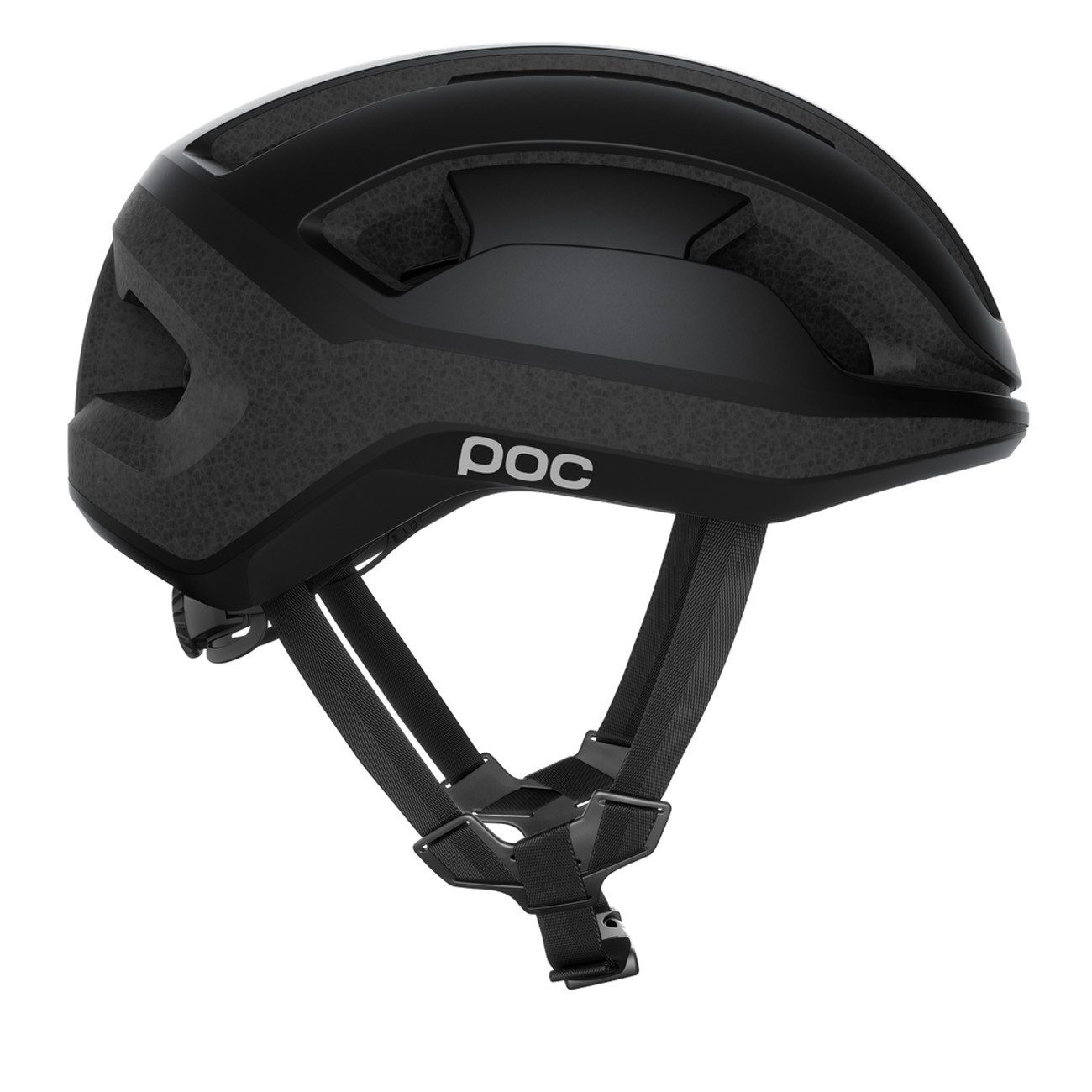 POC Fahrradhelm POC Omne Lite Rennradhelm Uranium Black Matt