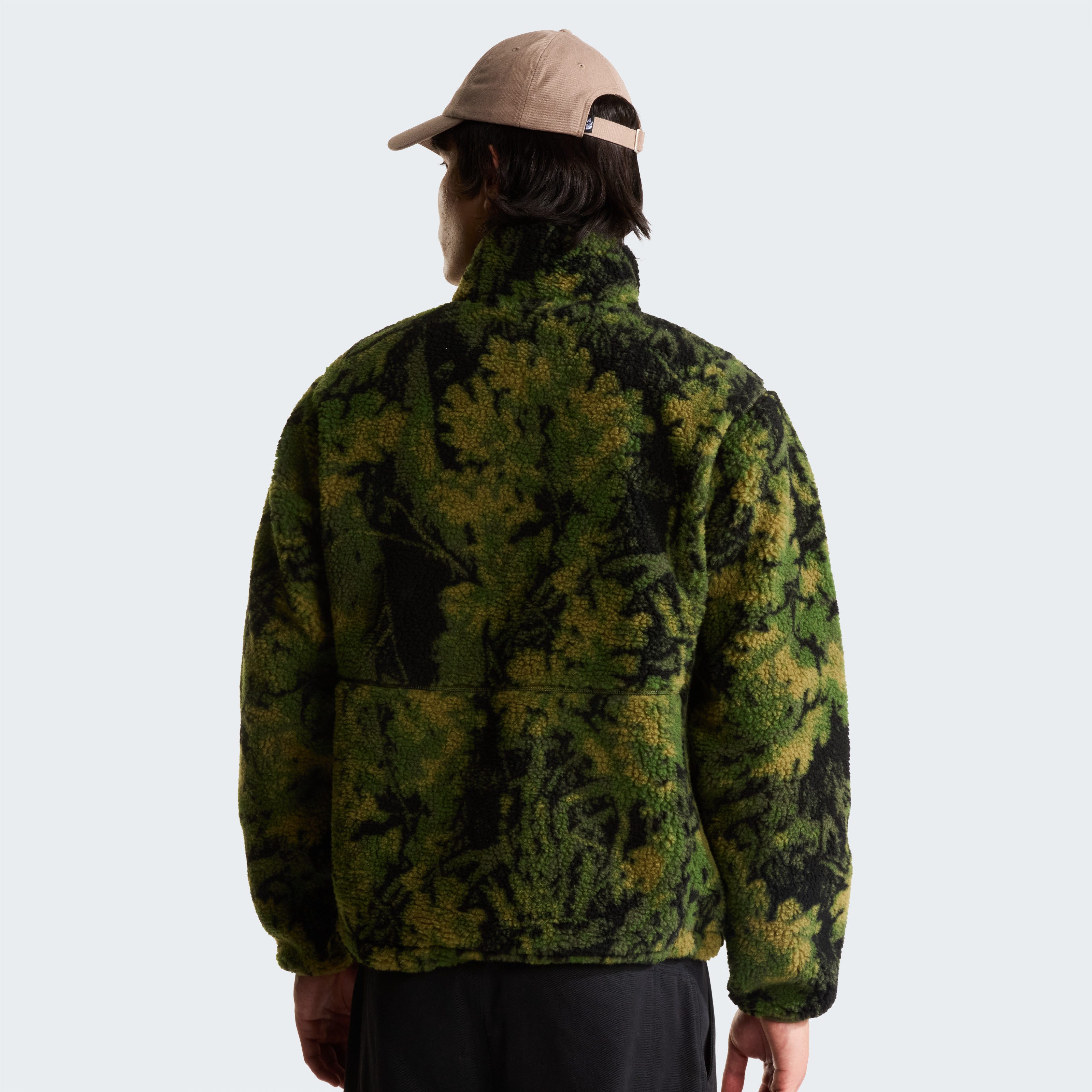 The North Face Fleecejacke M EXTREME PILE 2 FZ JACKET -PRINT mit sportlichem Schnitt, aus Fleece, für Fitness