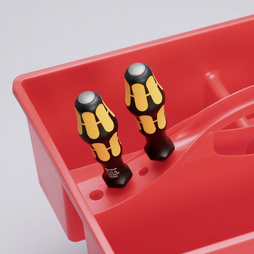 Allit Werkzeugkoffer Allit Tragekasten McPlus Carry 38 rot PP 1 langes