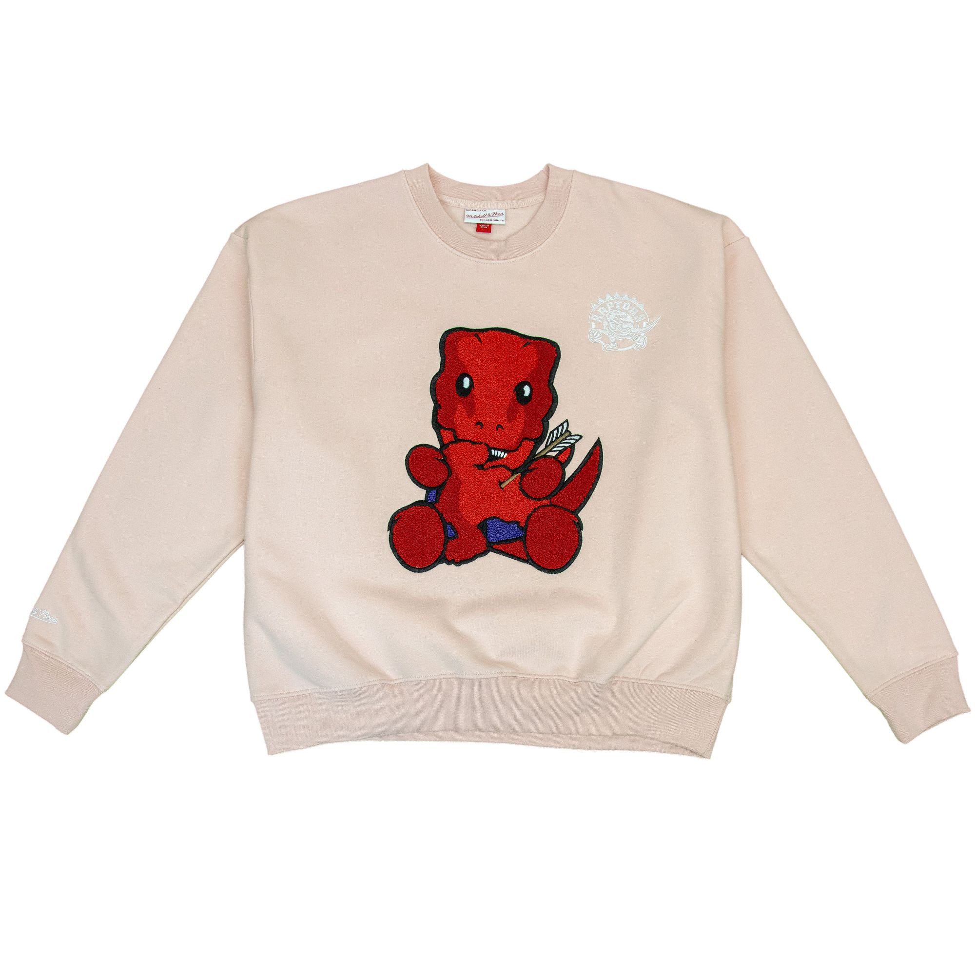 Mitchell & Ness Rundhalspullover Boxy LOVE Toronto Raptors