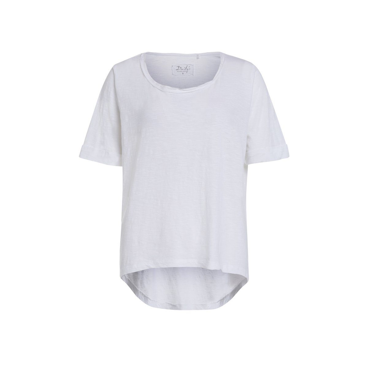 DAILY´S T-Shirt weiß regular (1-tlg)